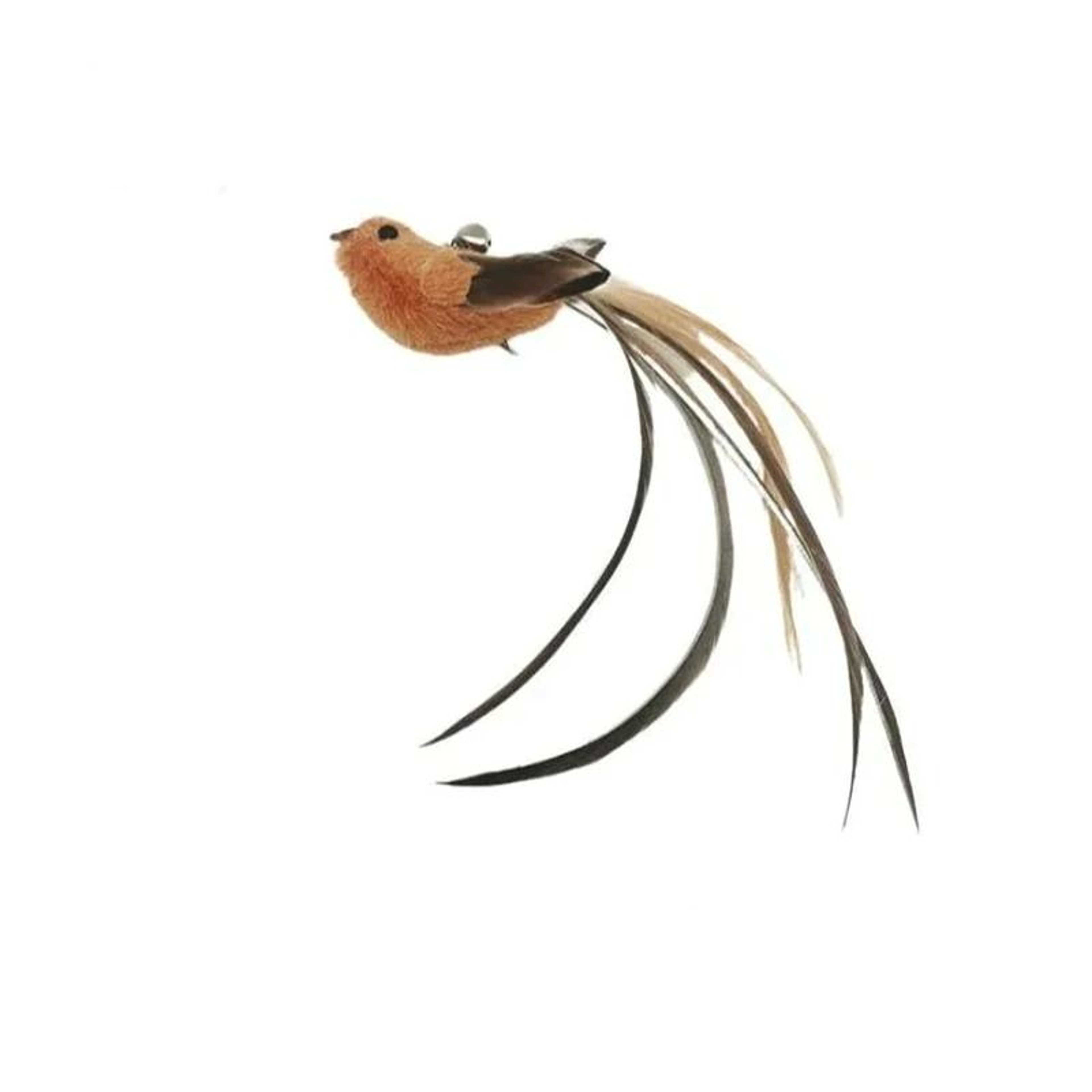 Interactive Bird  Feather Suction Cup Teaser Set 6