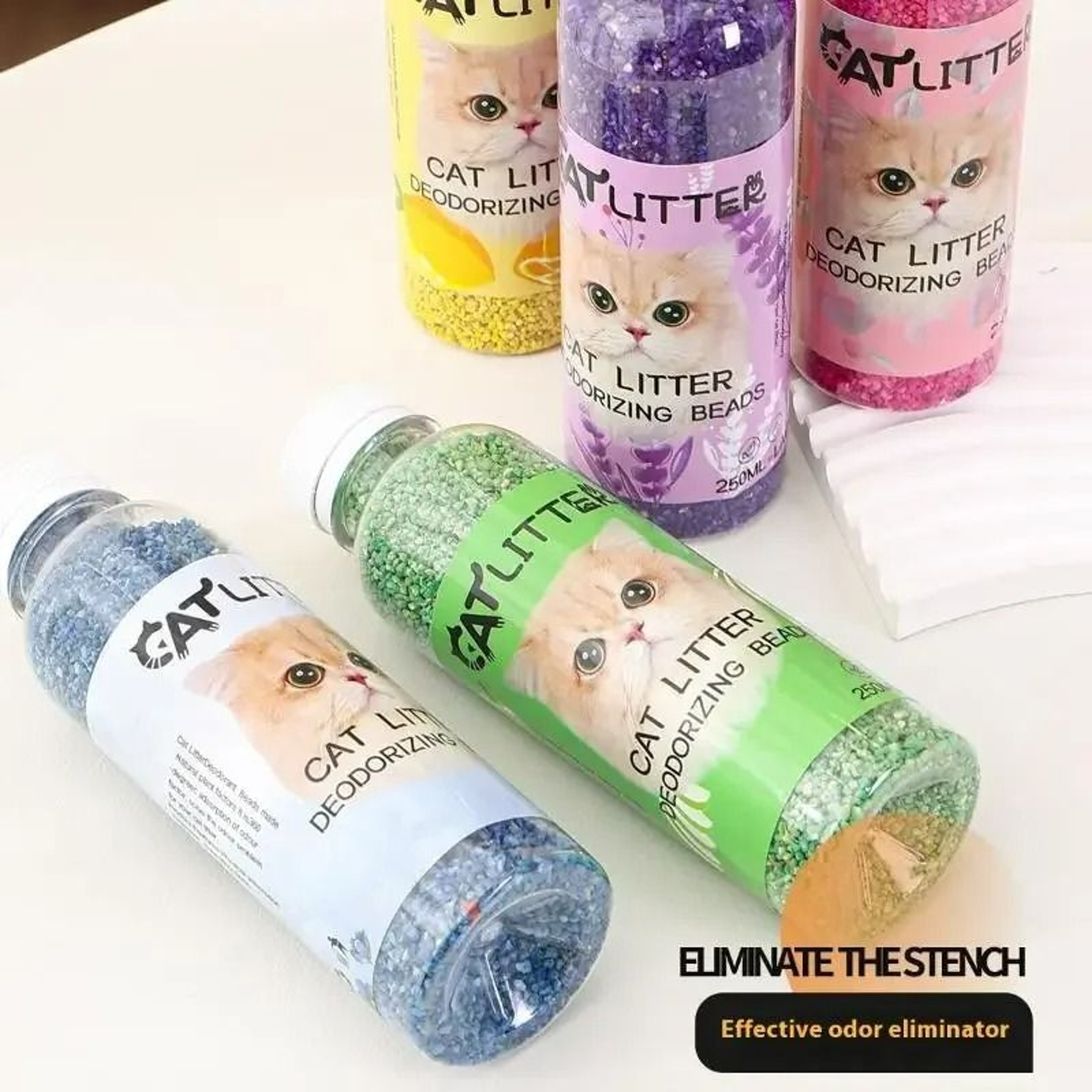 LongLasting Cat Litter Deodorizing Beads 4