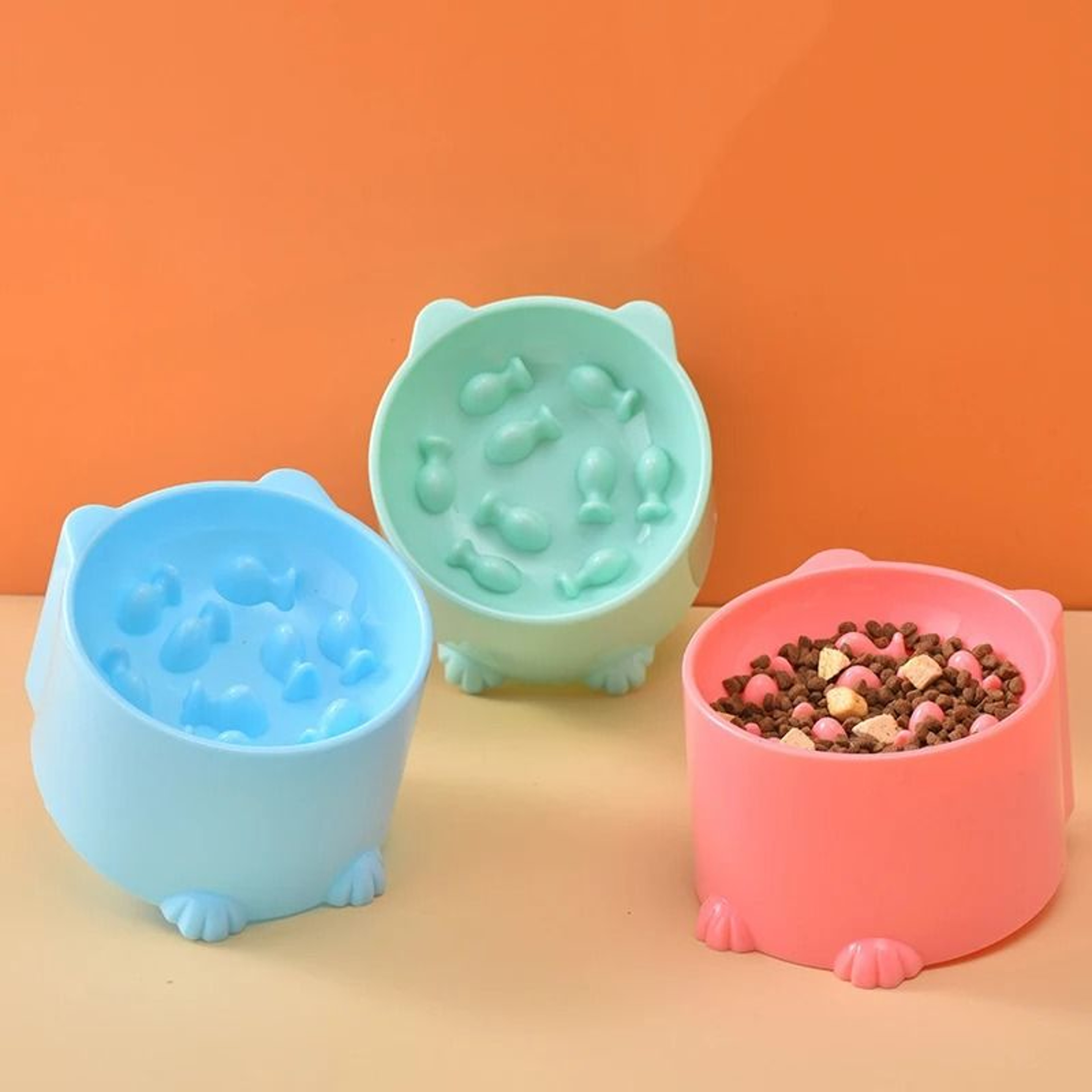 Ergonomic Elevated Slow Feeder For Neck Protection  Healthy Digestion 1