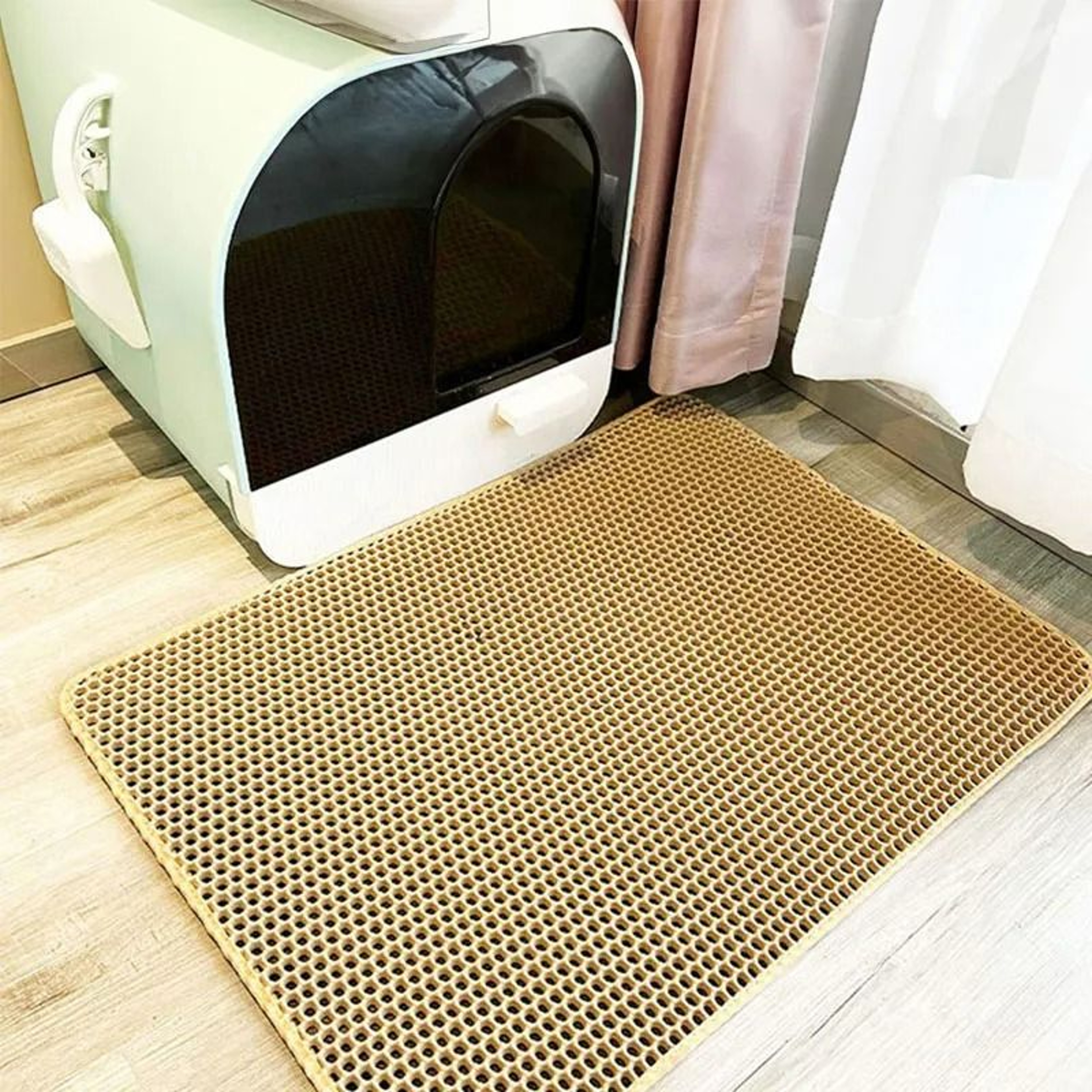ExtraLarge DoubleLayer Waterproof Litter Trapper  Clean Pad 6