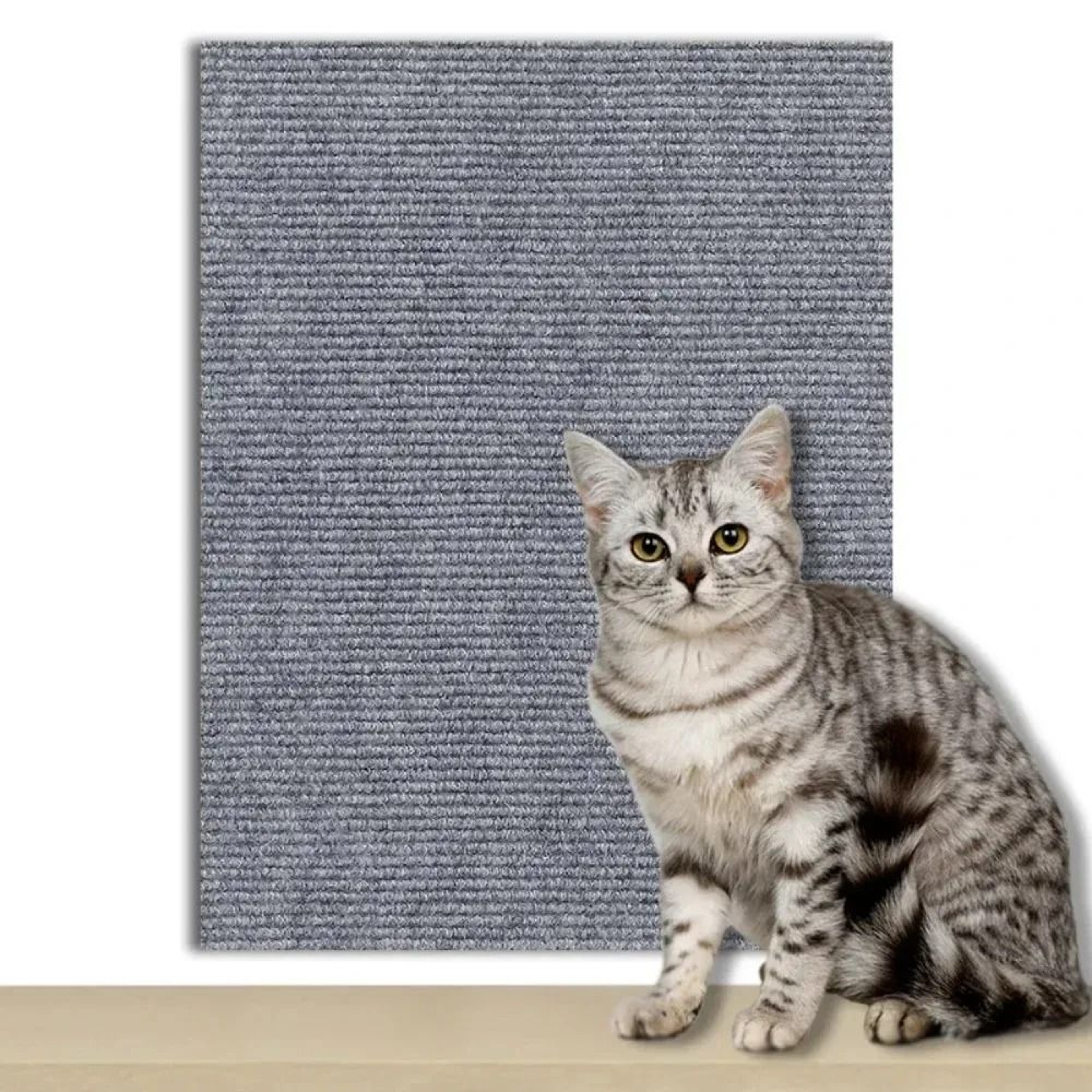 Trimmable SelfAdhesive Cat Scratcher  Sofa Protection Mat 7
