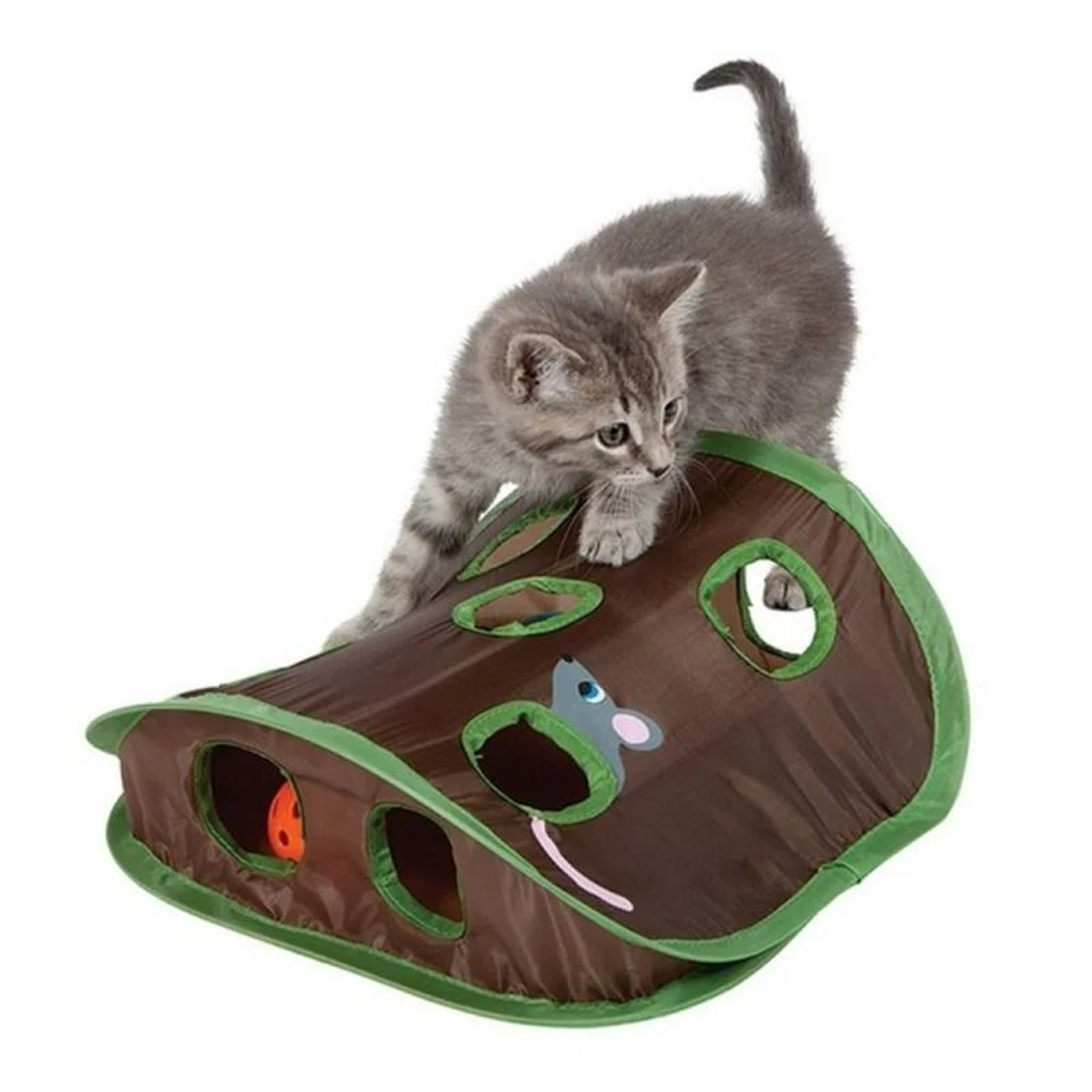 WhackaMouse Interactive Hide  Seek Puzzle Toy 0