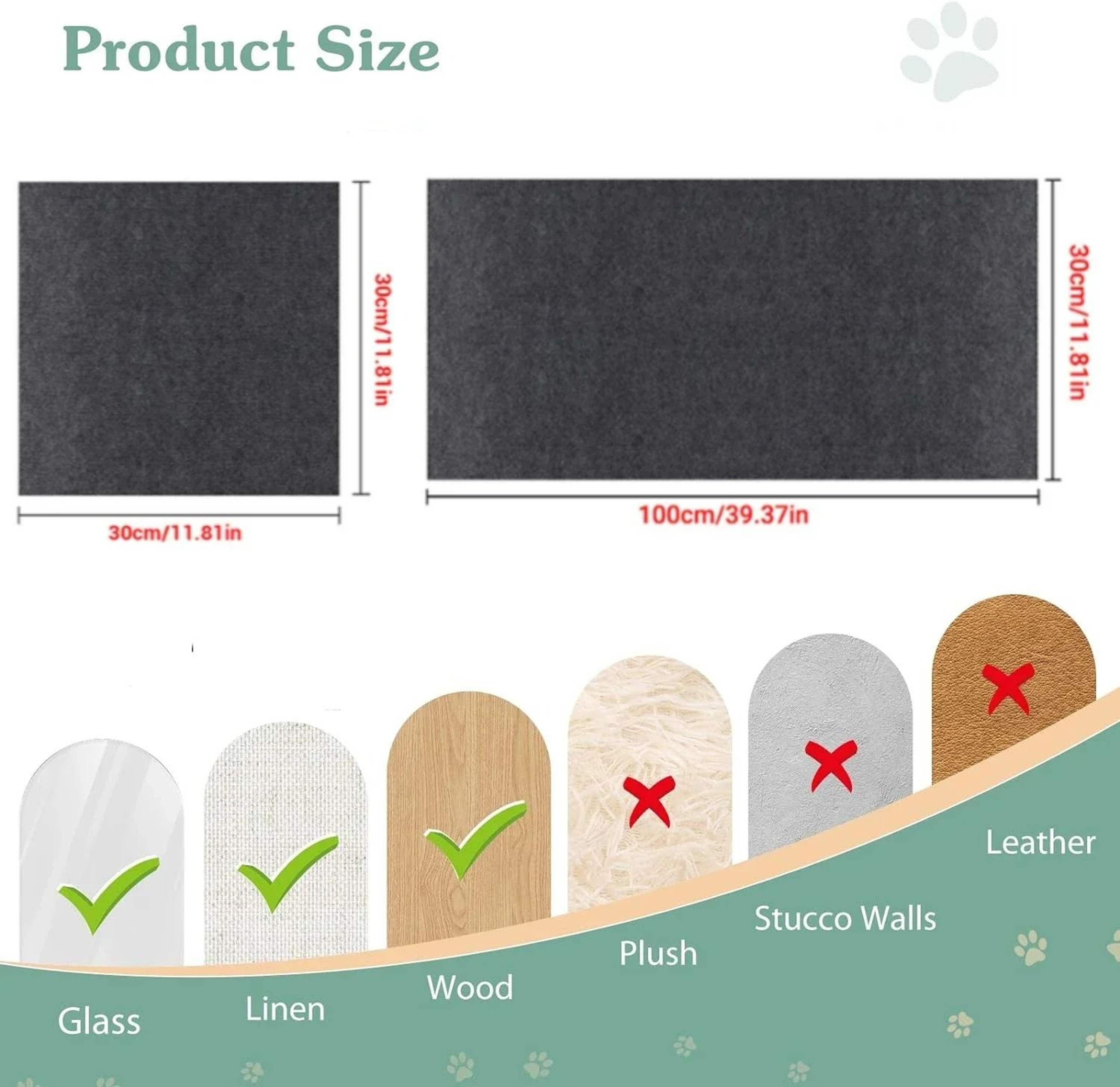 SelfAdhesive Trimmable Cat Scratching Carpet 2