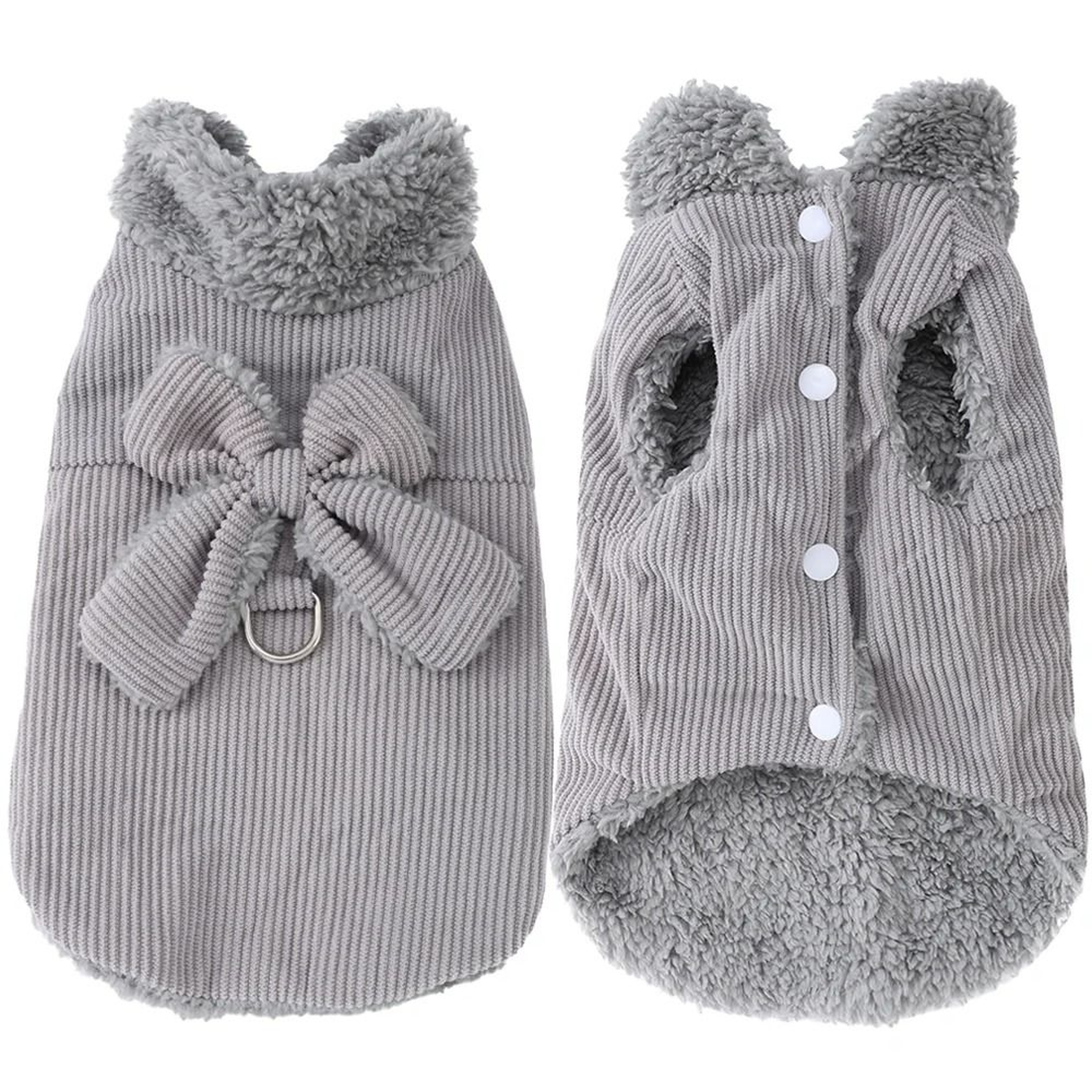 FleeceLined Winter Corduroy Pet Vest 6