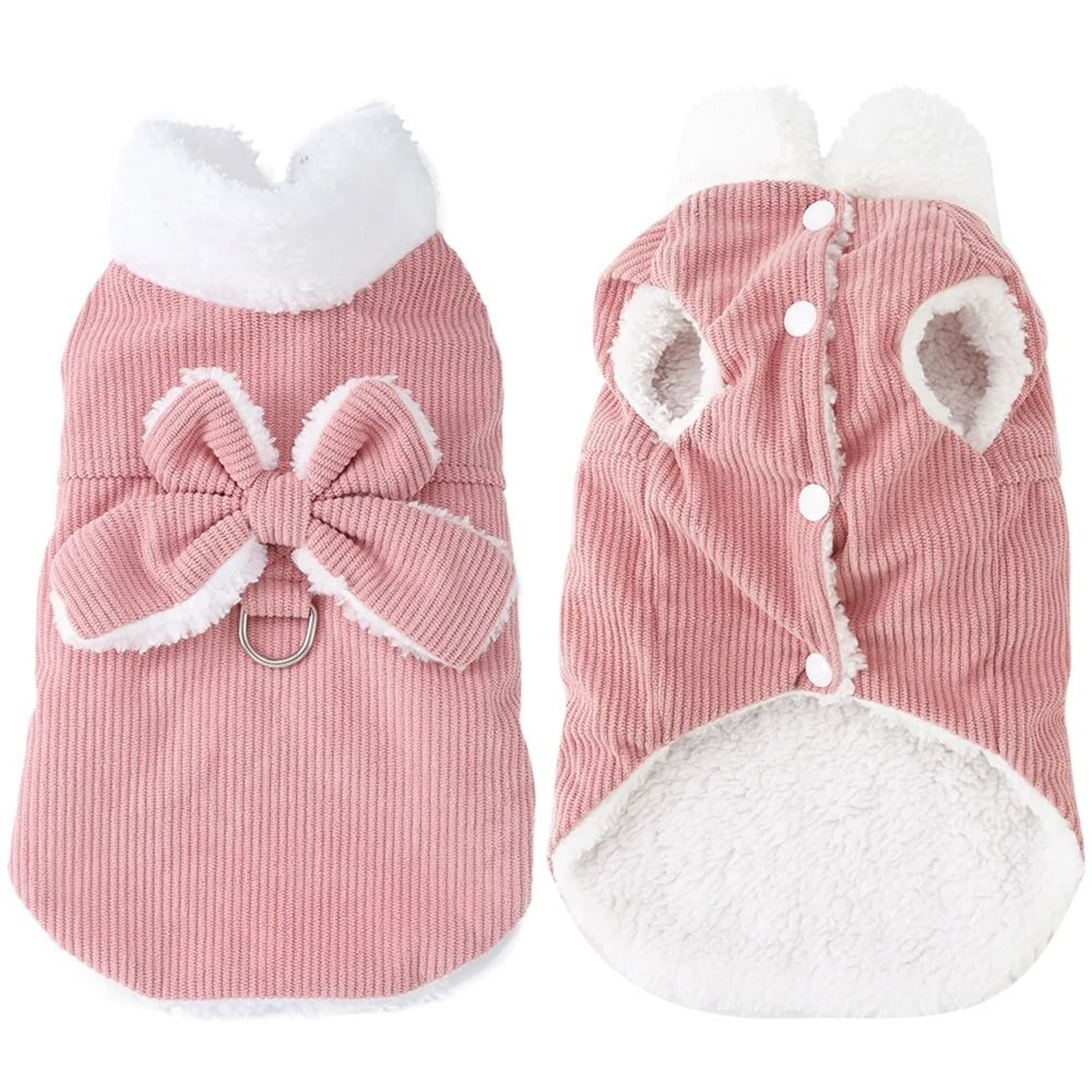 FleeceLined Winter Corduroy Pet Vest 7