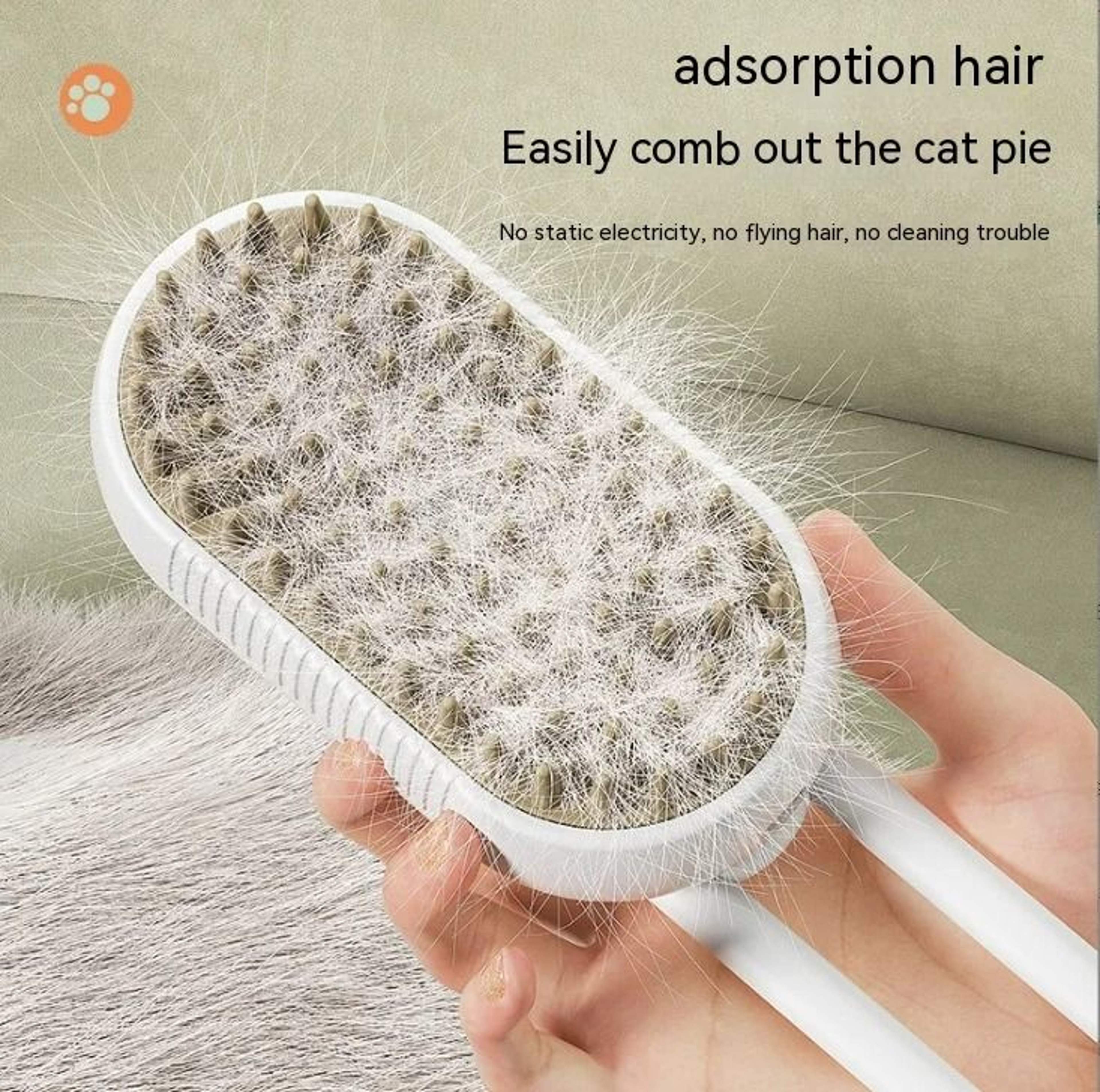 Innovative Electric Spray Pet Grooming Comb 1