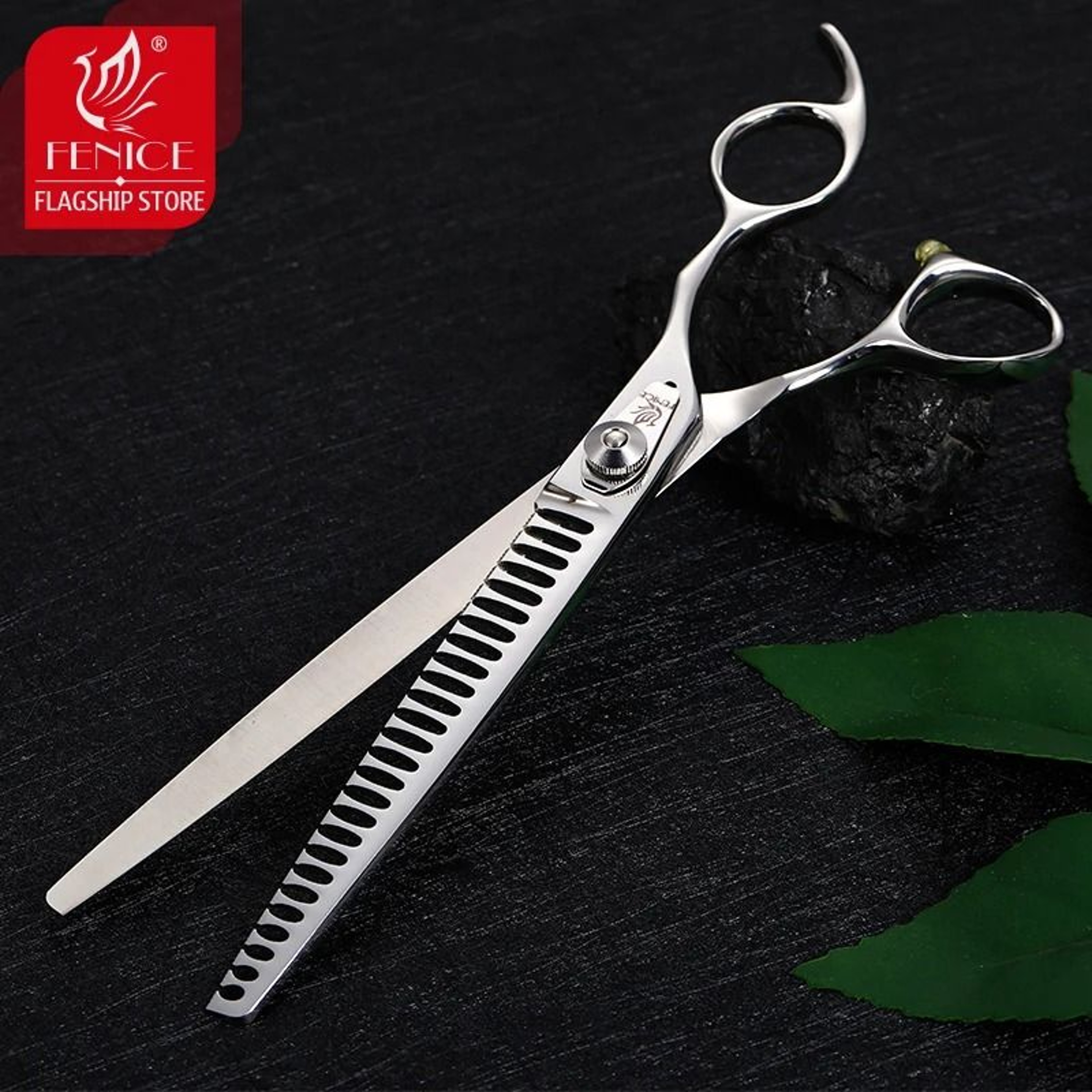 Fenice Professional 80Inch Japanese 440C Thinning Shears 3