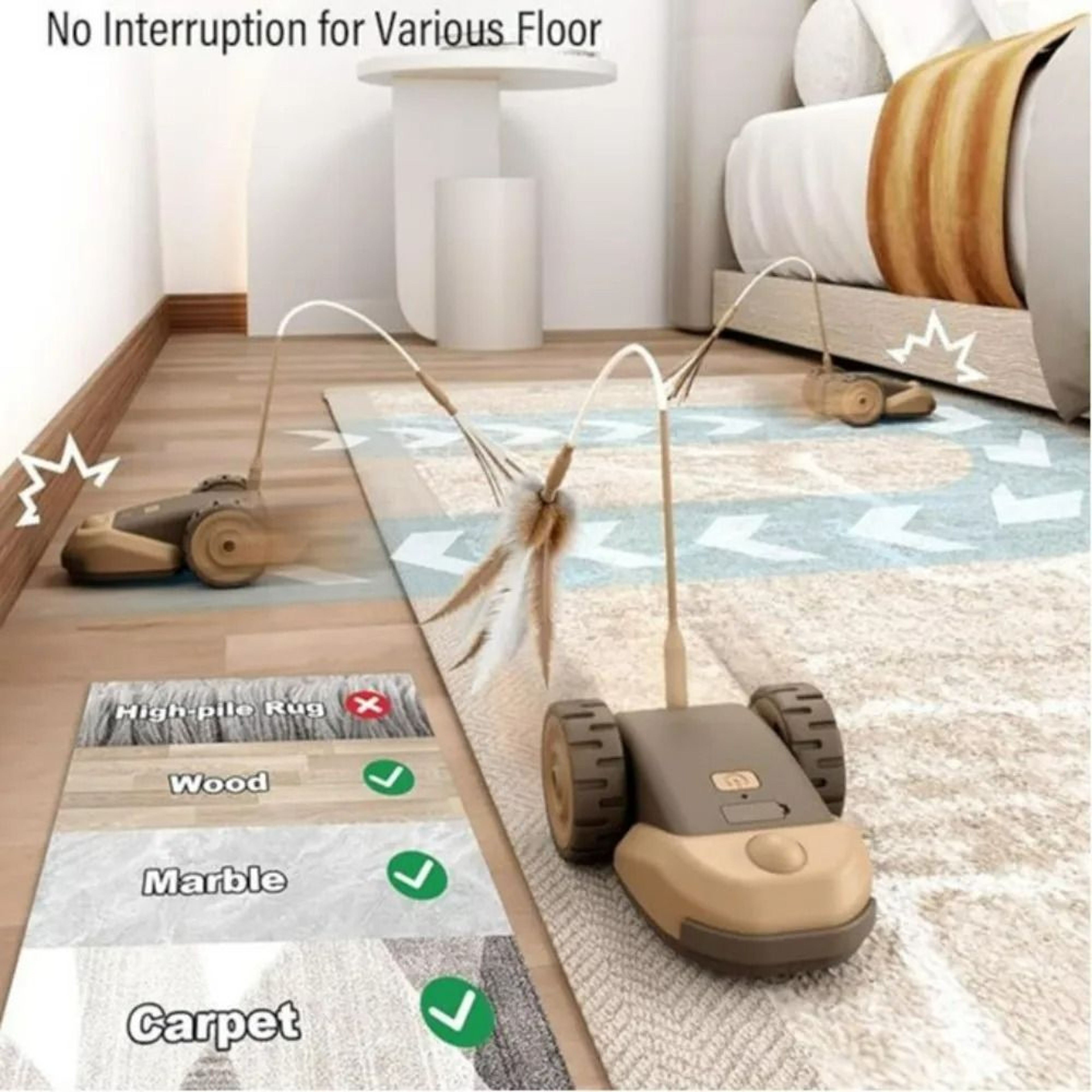 Smart Interactive TouchtoWake Toy Car 3
