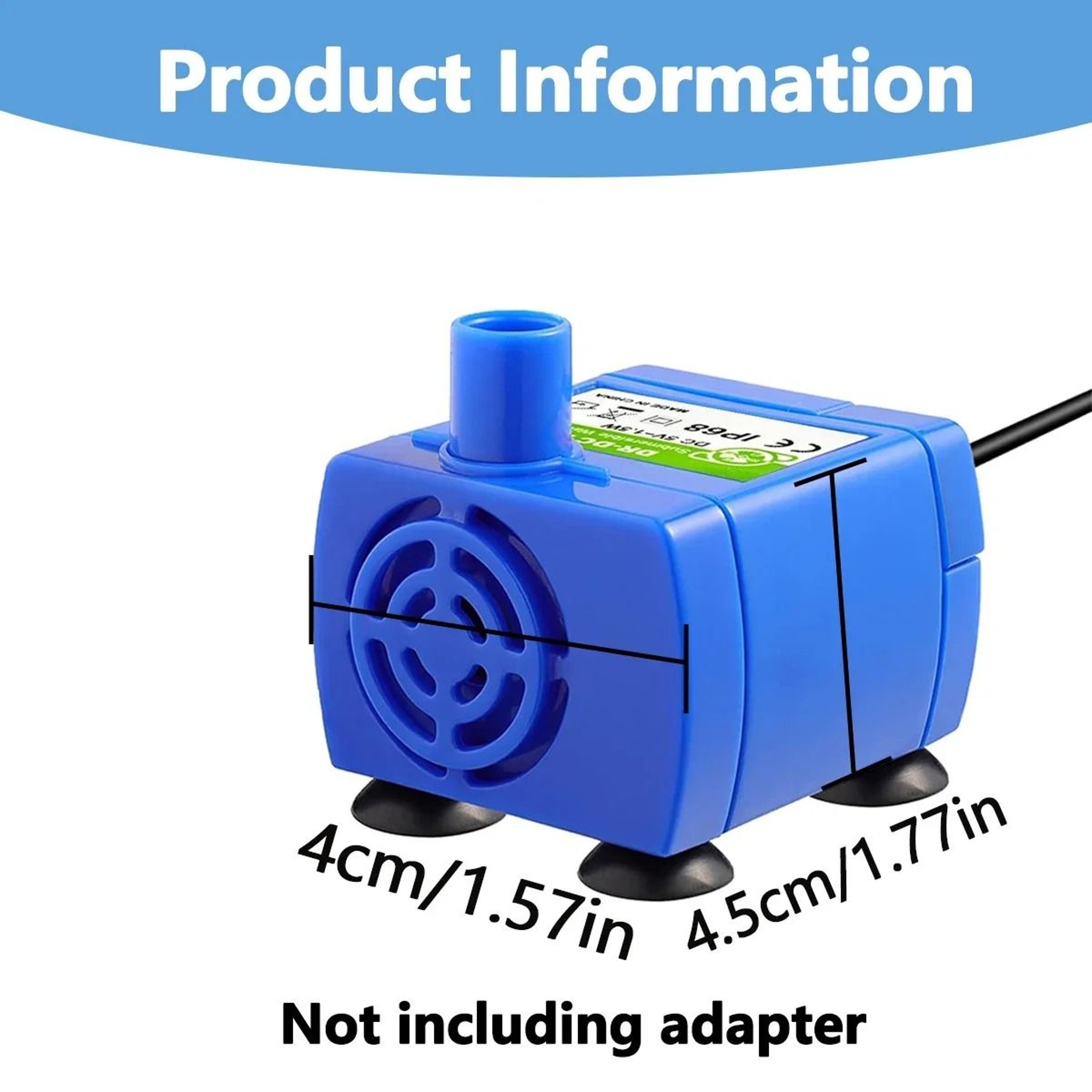 USB Universal Replacement Submersible Water Pump 3