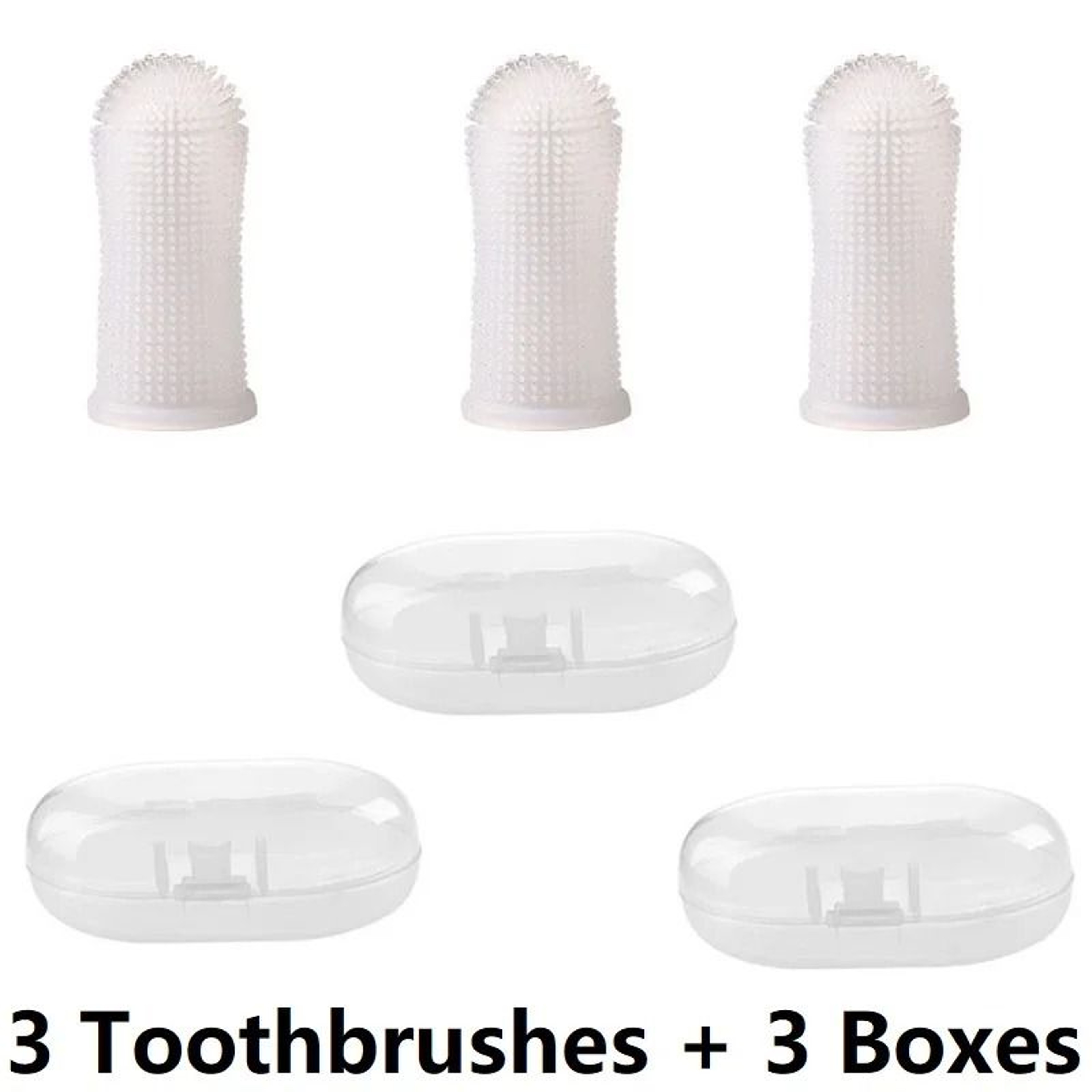 Precision Dental Cleaning Fingertip Brushes 9