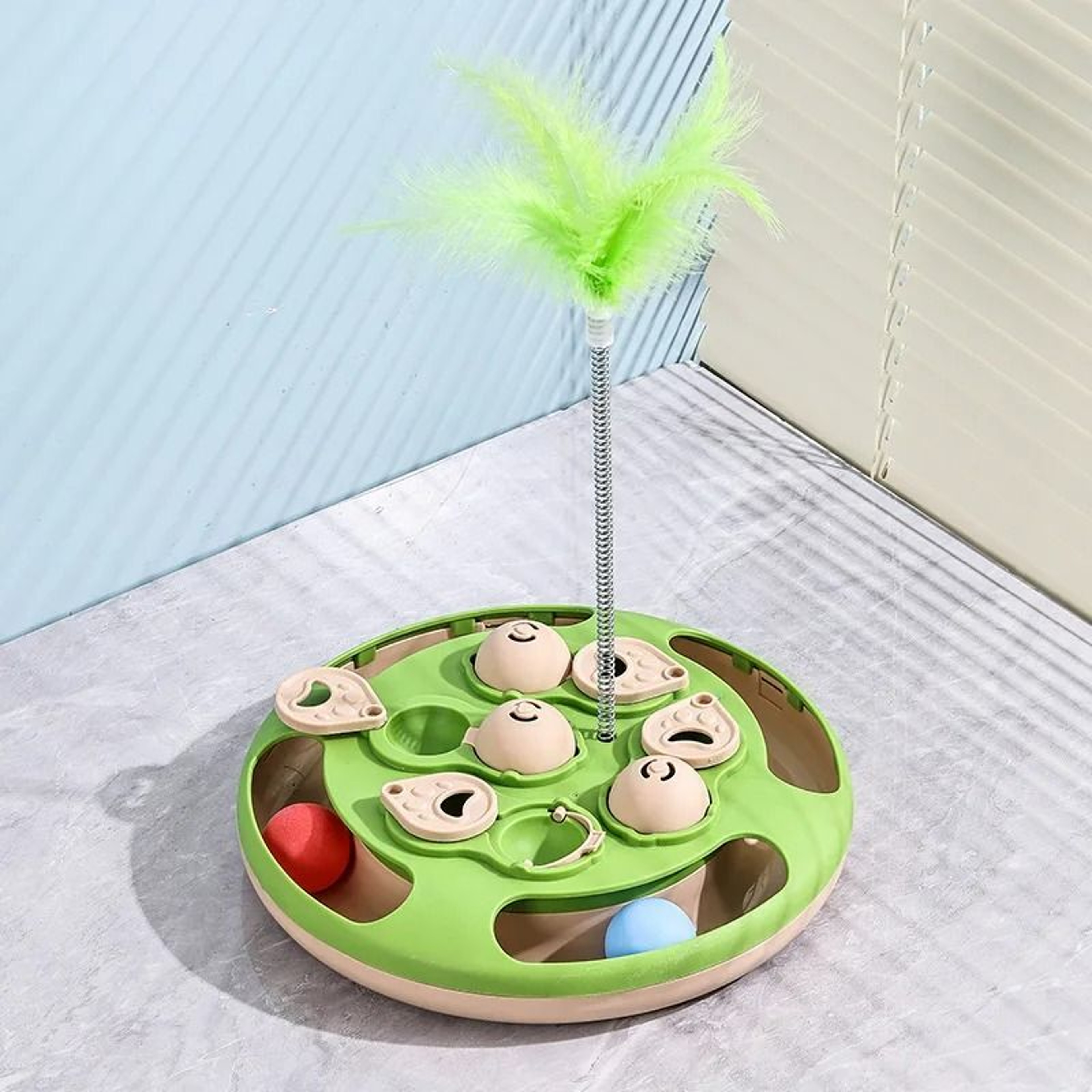 Interactive Turntable Smart Cat Puzzle  Slow Feeder 13
