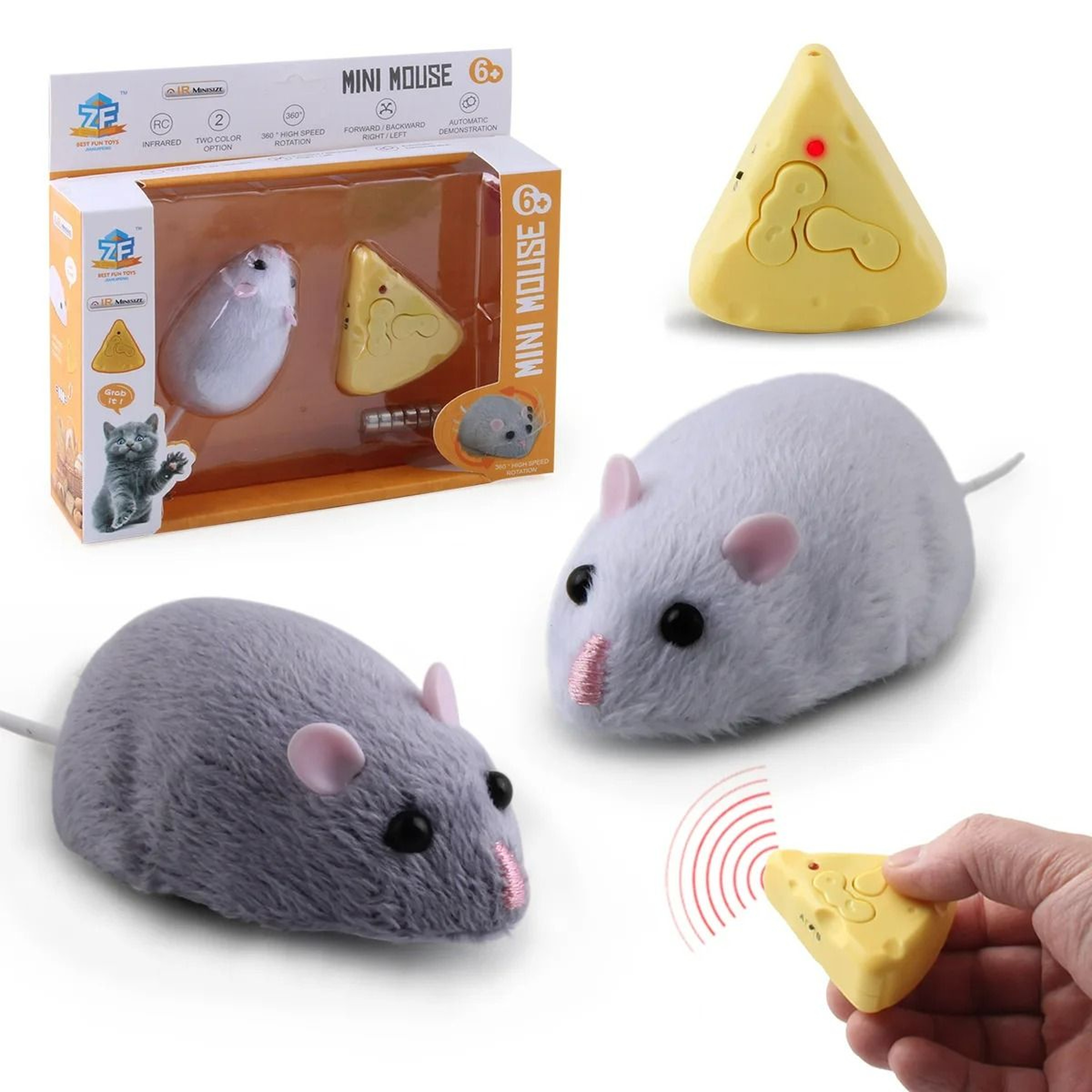 Infrared Remote Control Interactive RC Mouse 1