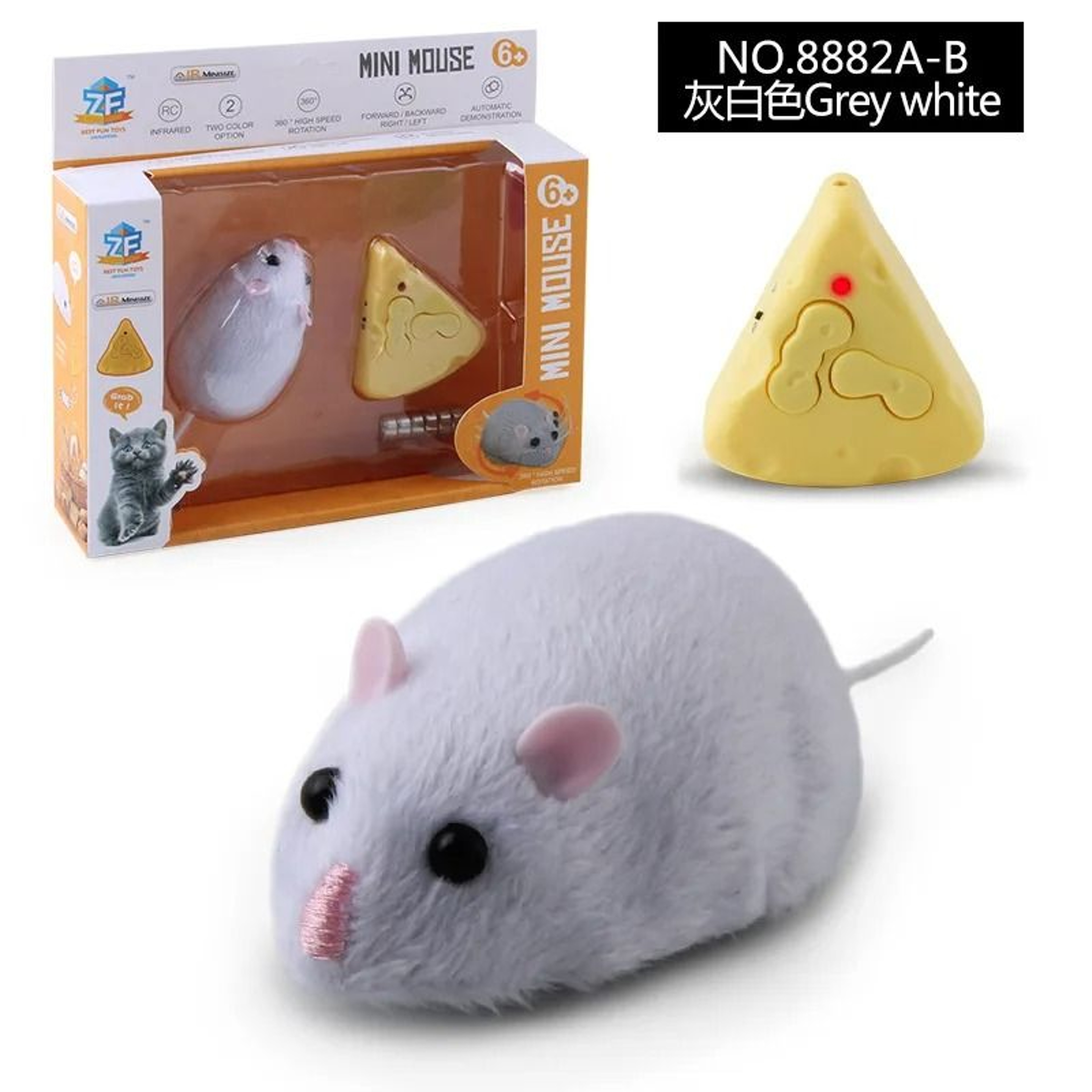 Infrared Remote Control Interactive RC Mouse 6