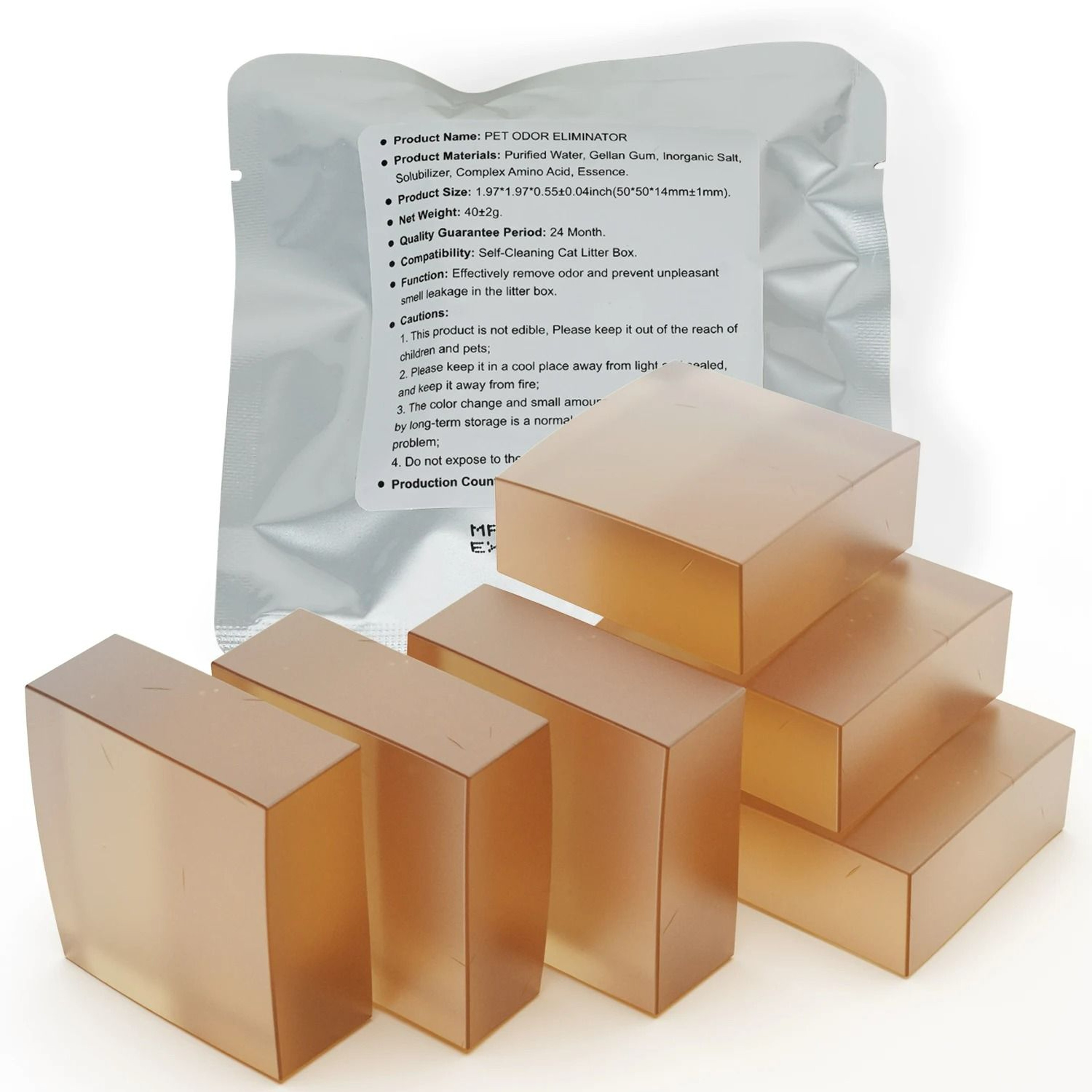 N50 HighEfficiency Cat Litter Deodorizer Blocks 0