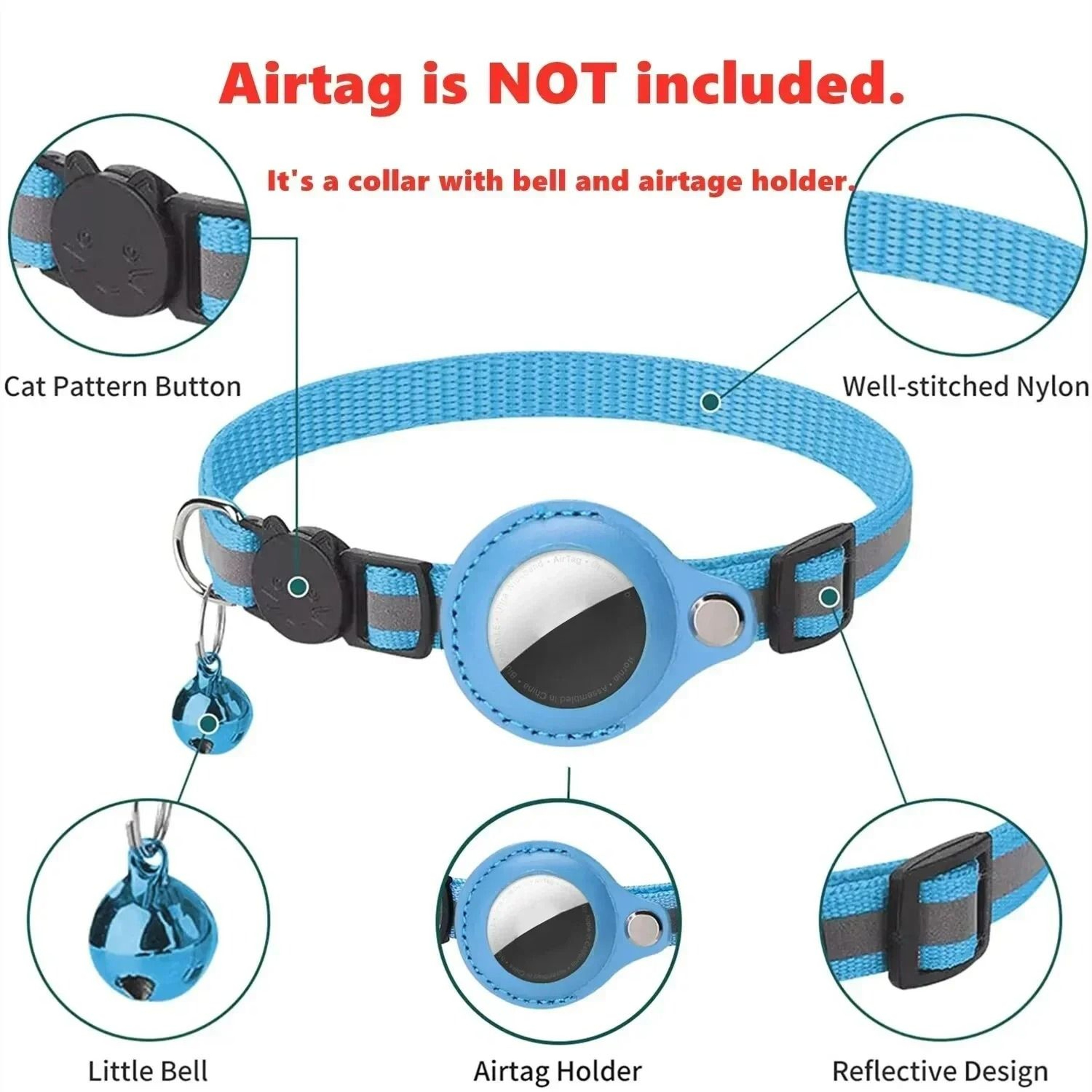 AntiLost Reflective GPS Tracker Collar With Integrated Safety Case 2