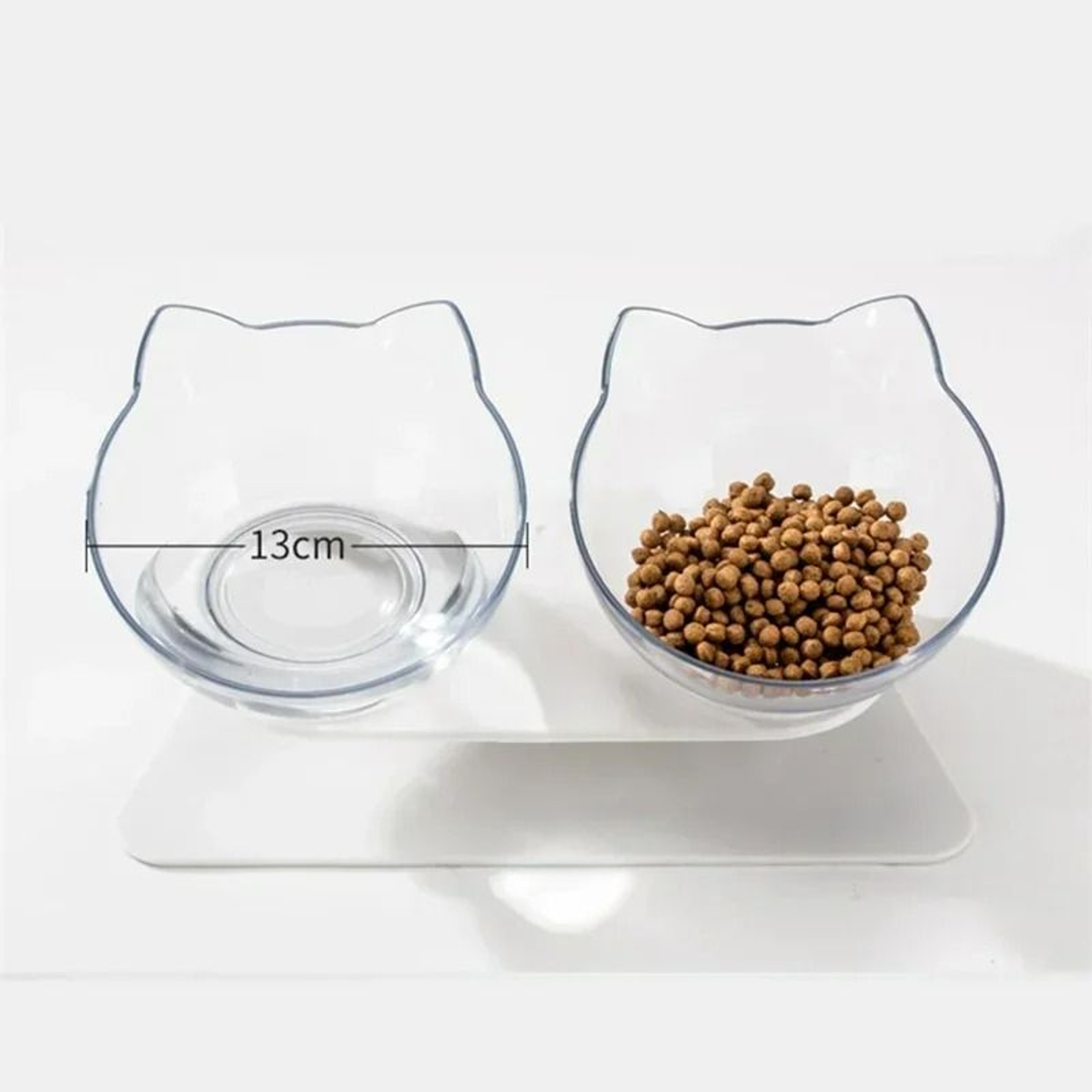 Ergonomic Double Pet Diner With NonSlip Elevation 2