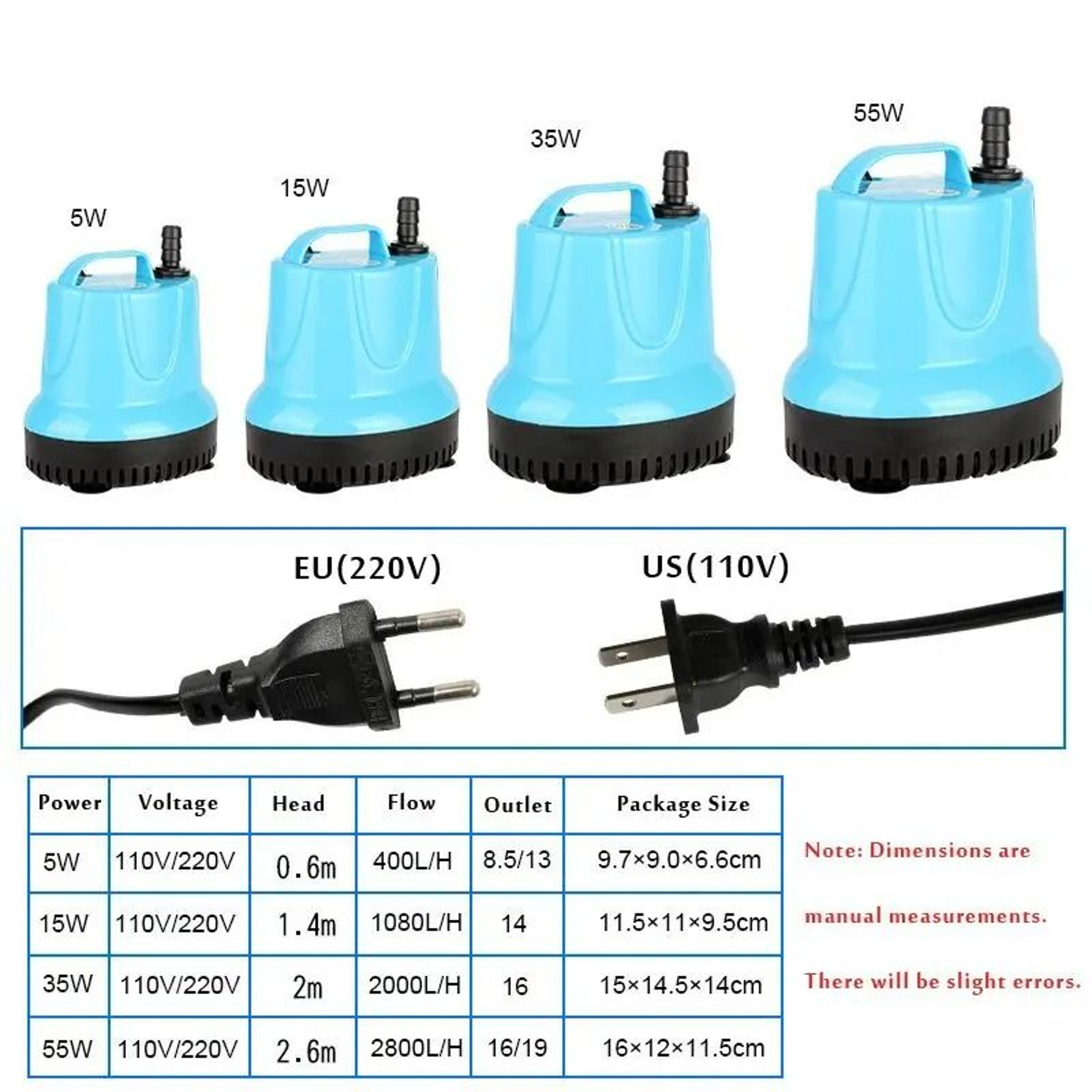 Mini Submersible Fish Tank Water Pump With Integrated Filter And Bottom Suction 8