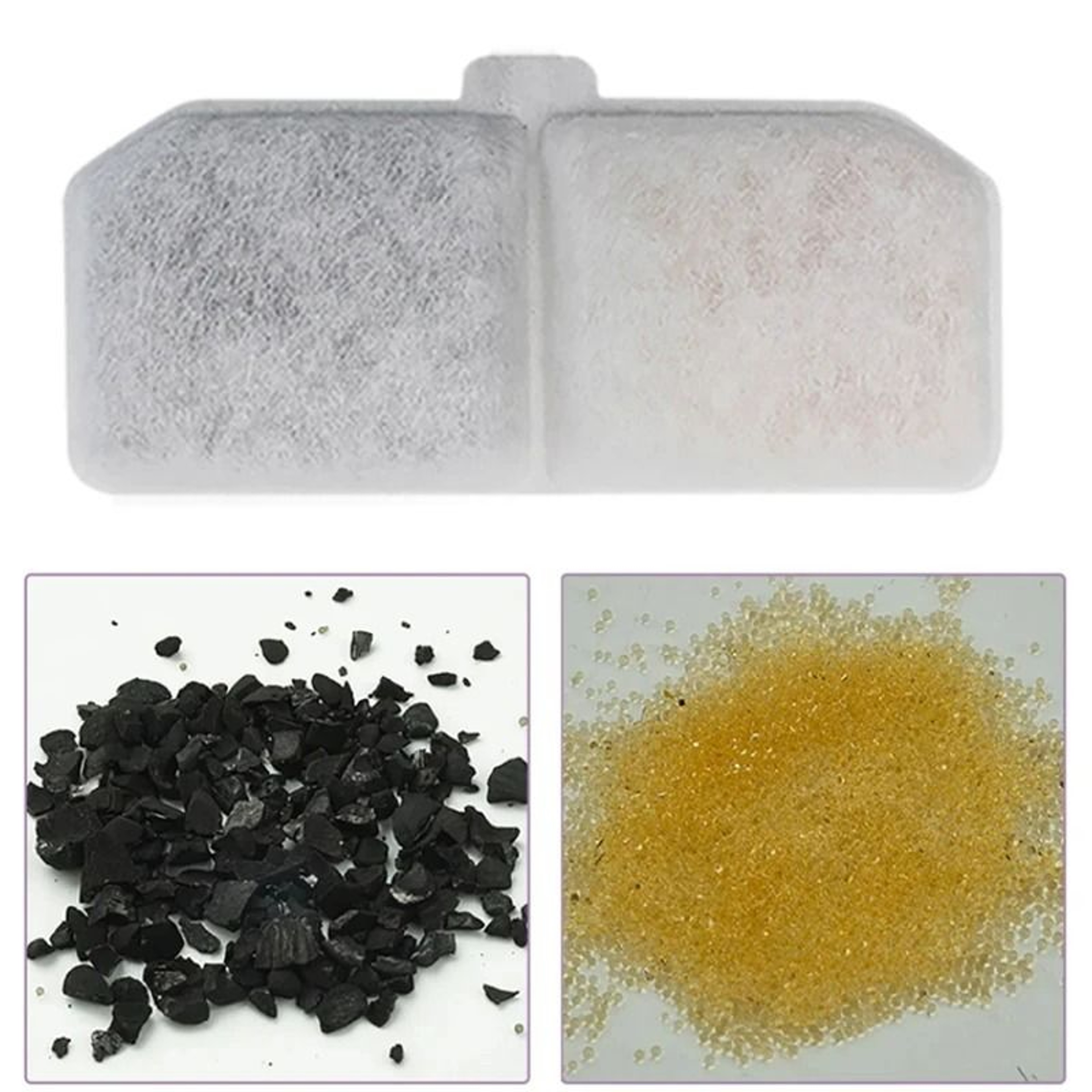 Premium Activated Carbon Replacement Filters For Automatic Cat Water Fountains 4