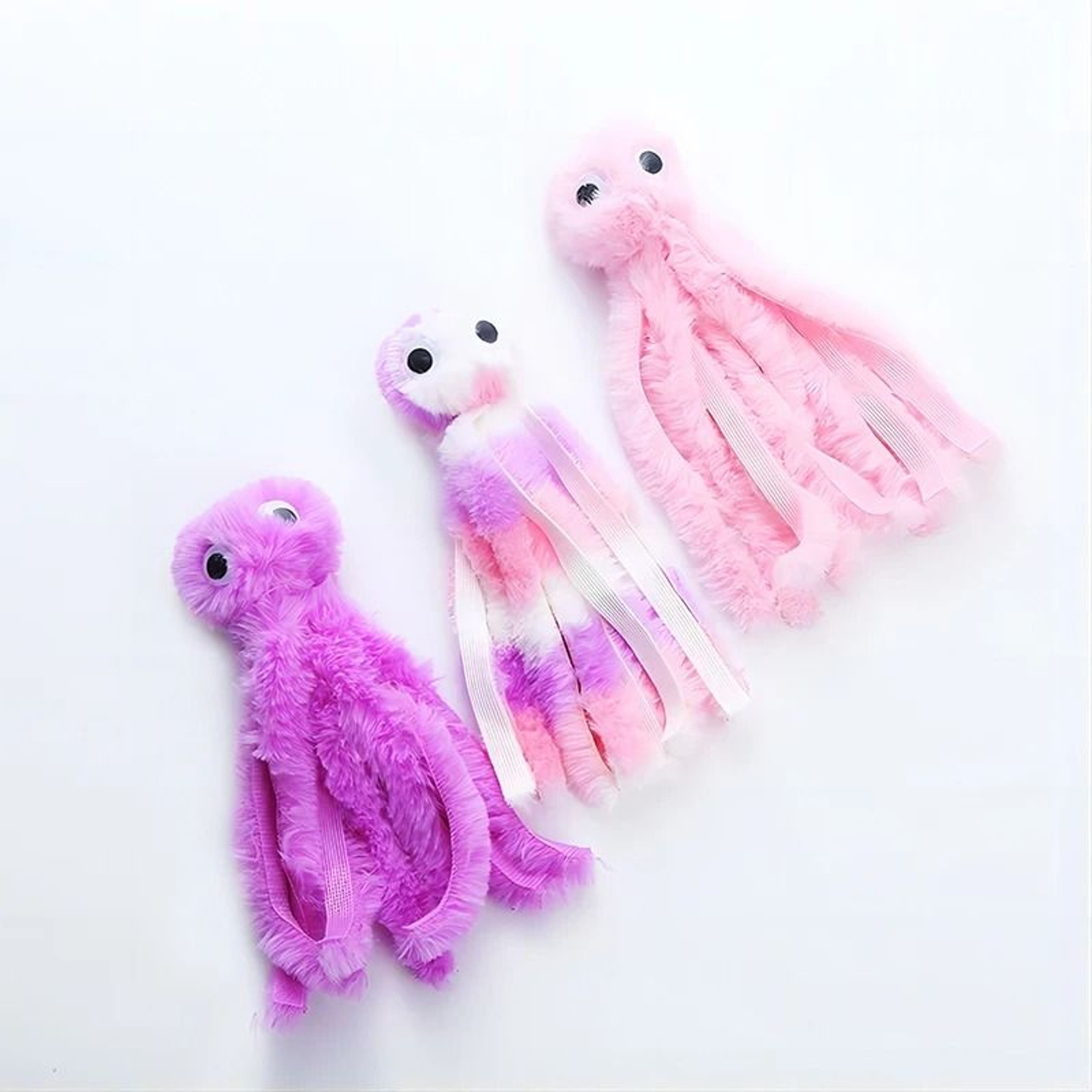Interactive Plush Octopus Cat Toy For Healthy Biting  Play 5