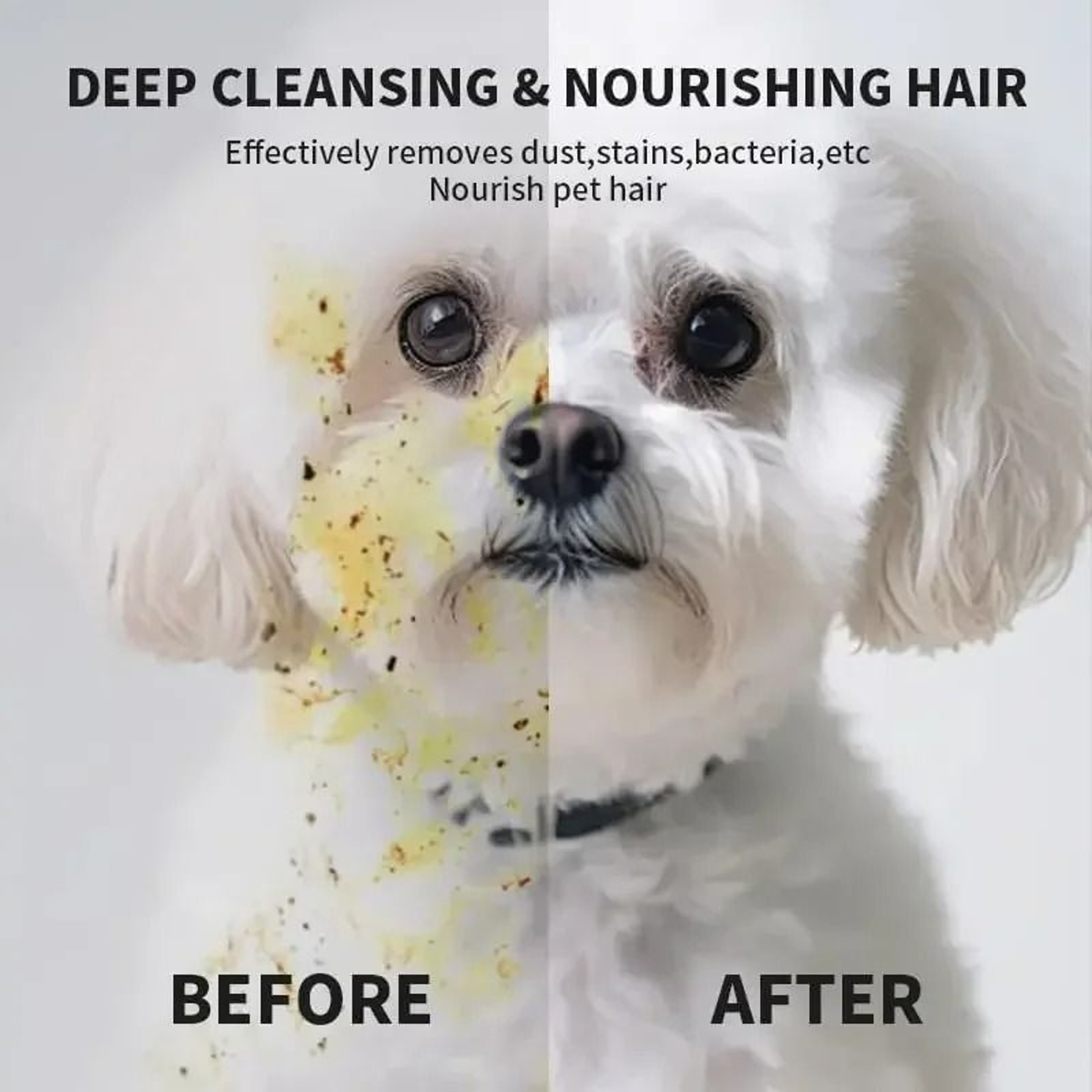 6Piece Waterless Grooming Glove Wipes For Deep Cleaning  Deodorizing 6