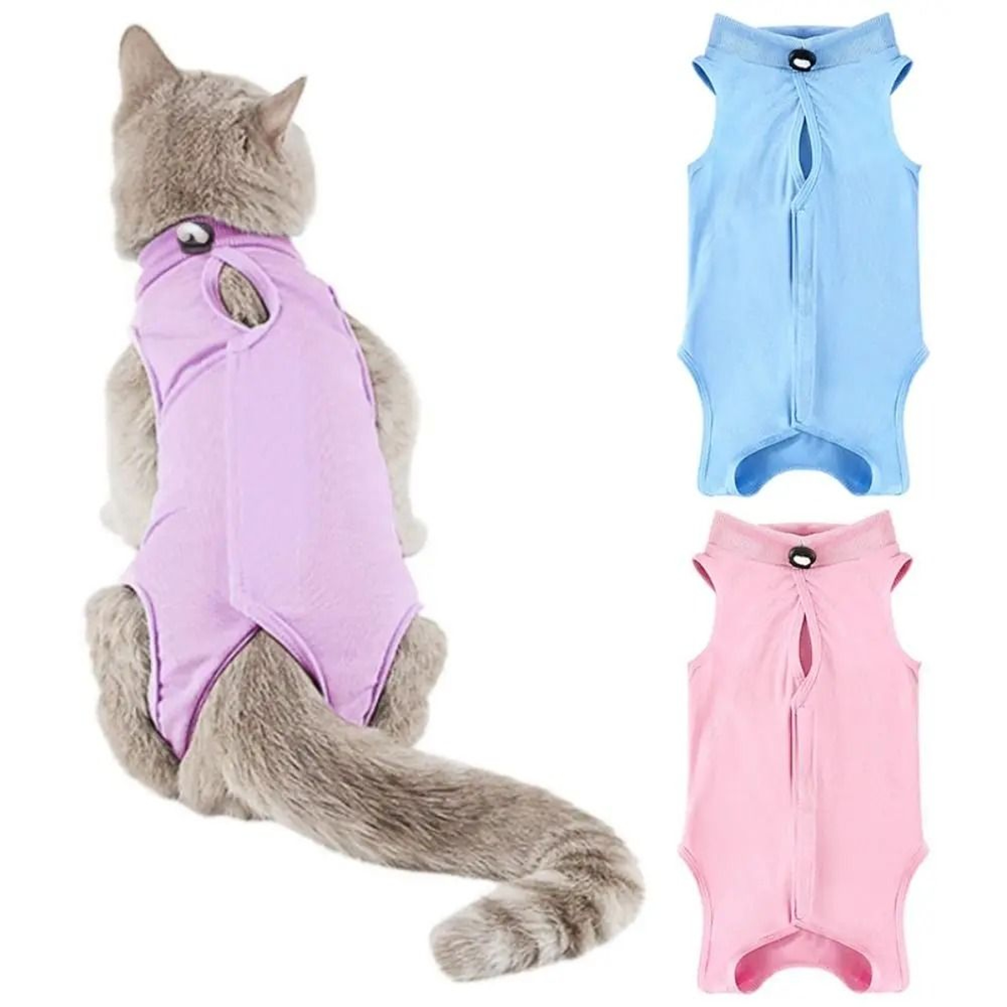 UltraSoft PostSurgery Recovery Suit For Feline Comfort  Healing 3