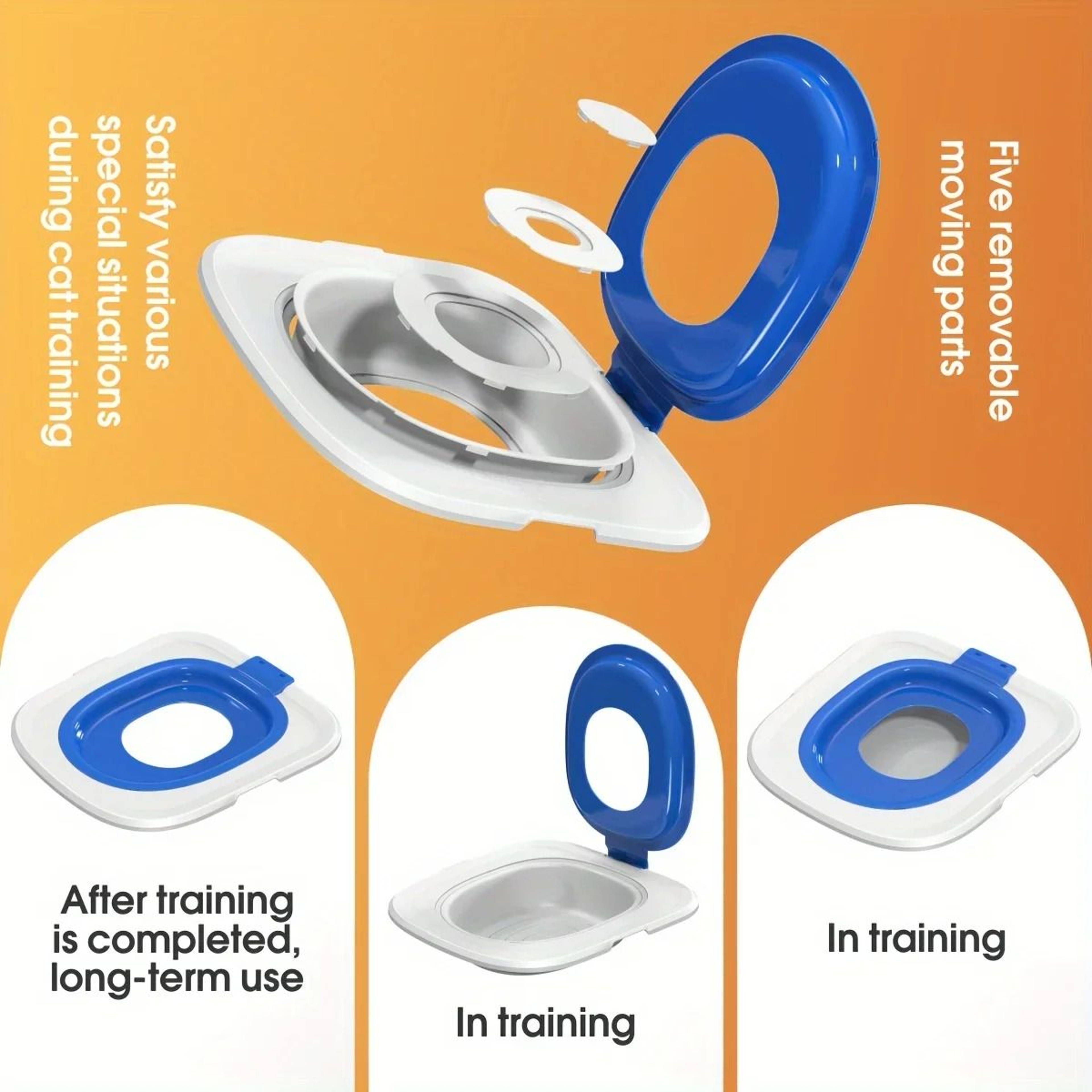 EcoFriendly Reusable Cat Toilet Training System 4