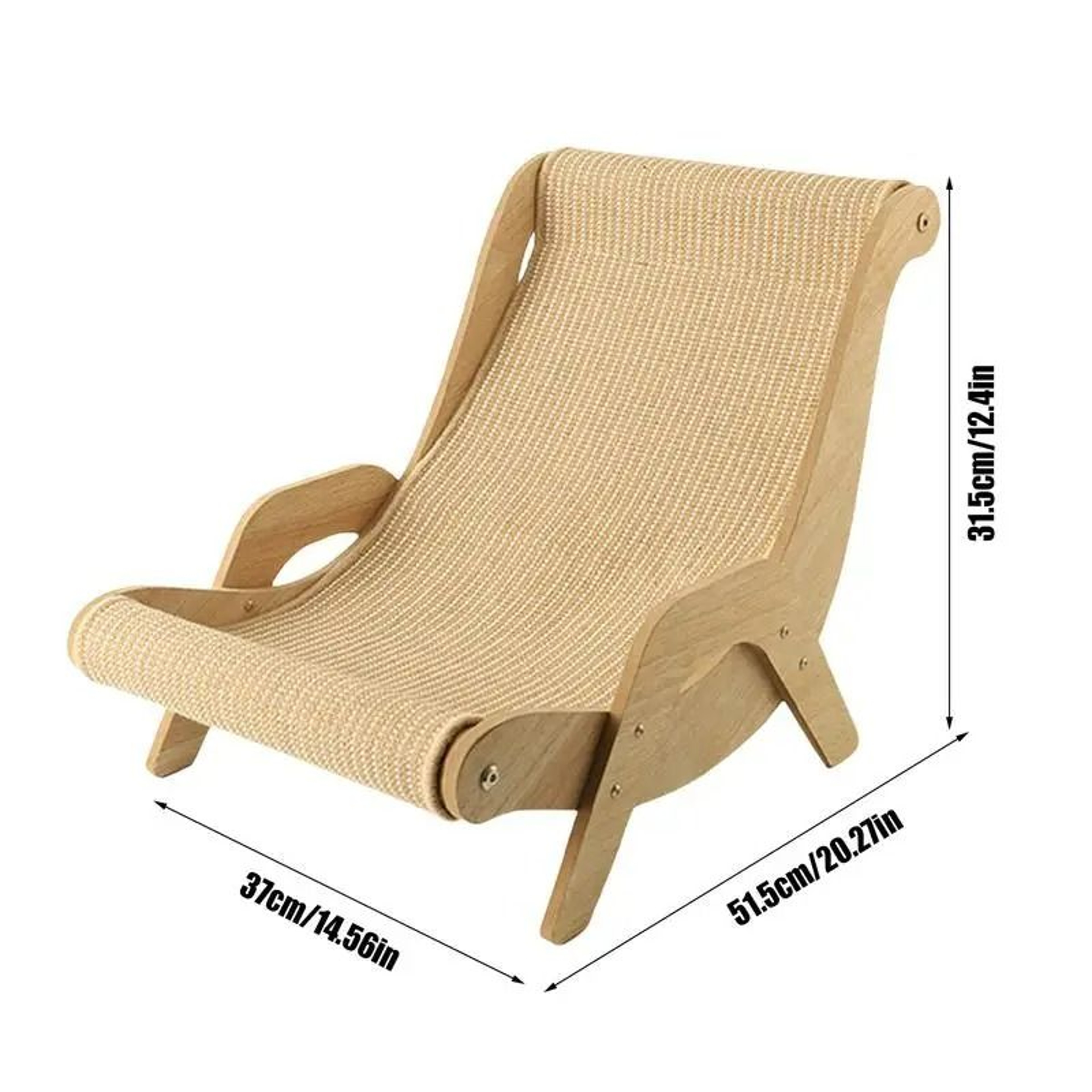 Sisal Lounge Chair MultiFunctional Cat Scratcher 5