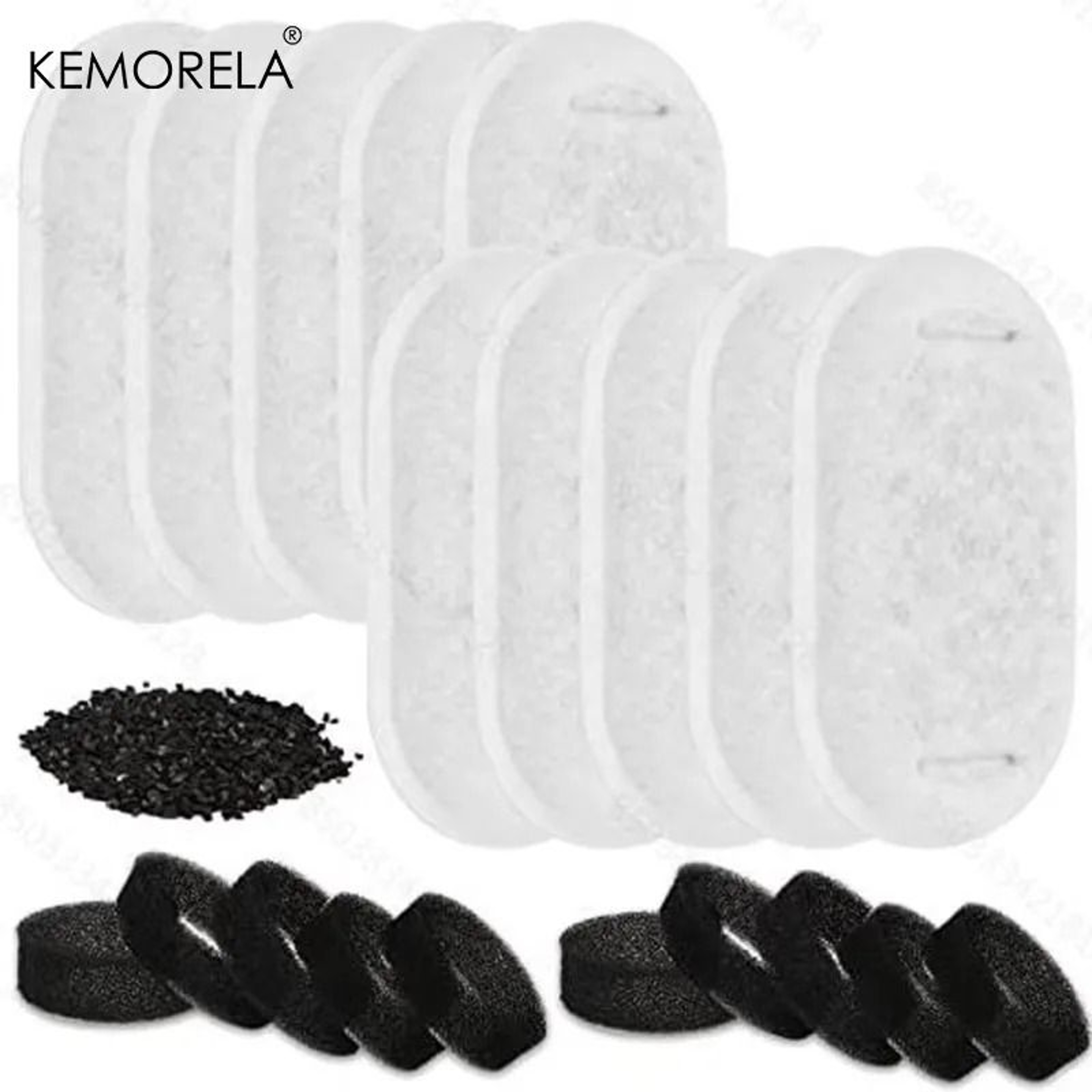 Universal Activated Carbon Replacement Filters 10Piece Pack 0