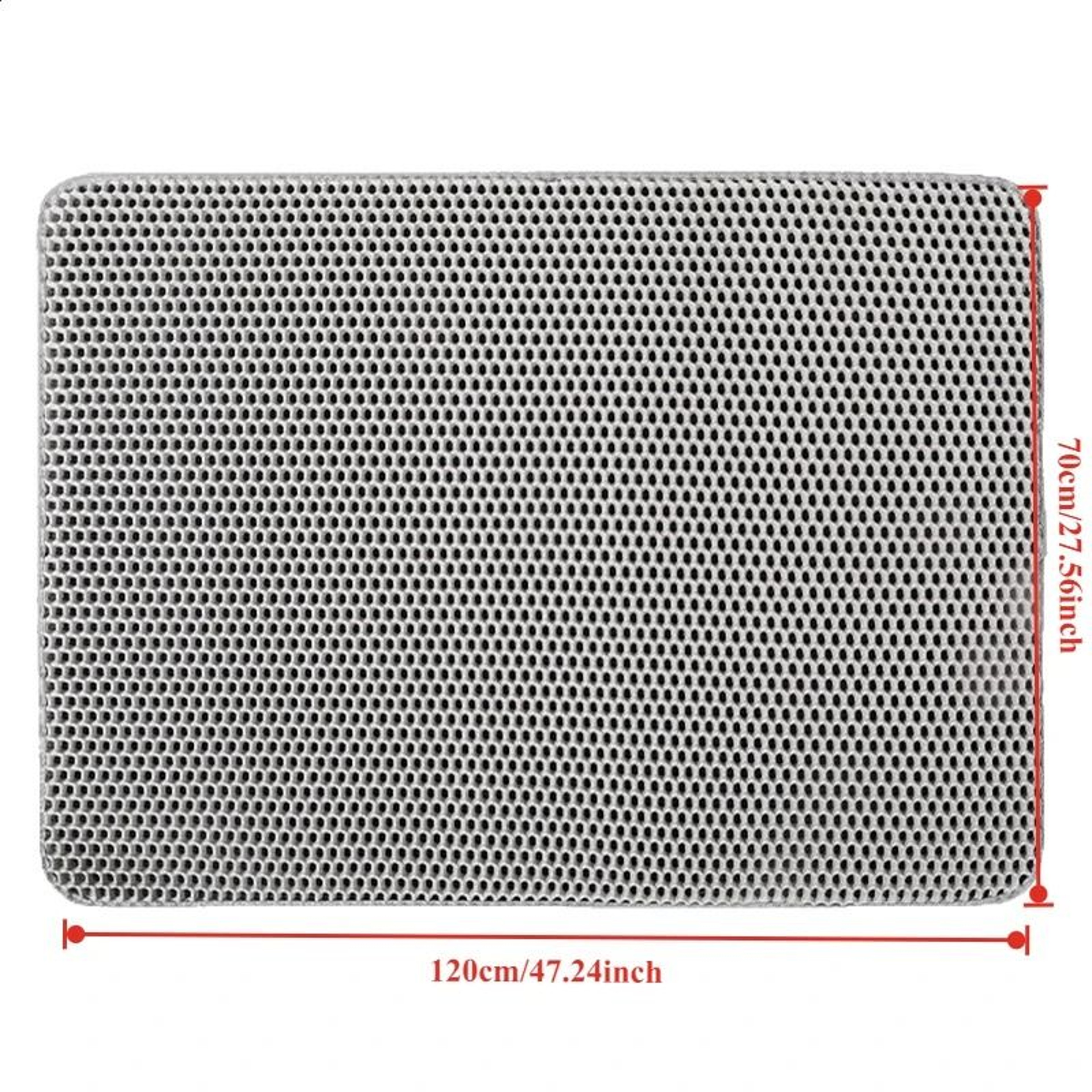 Large DoubleLayer Waterproof Cat Litter Trapping Mat 8