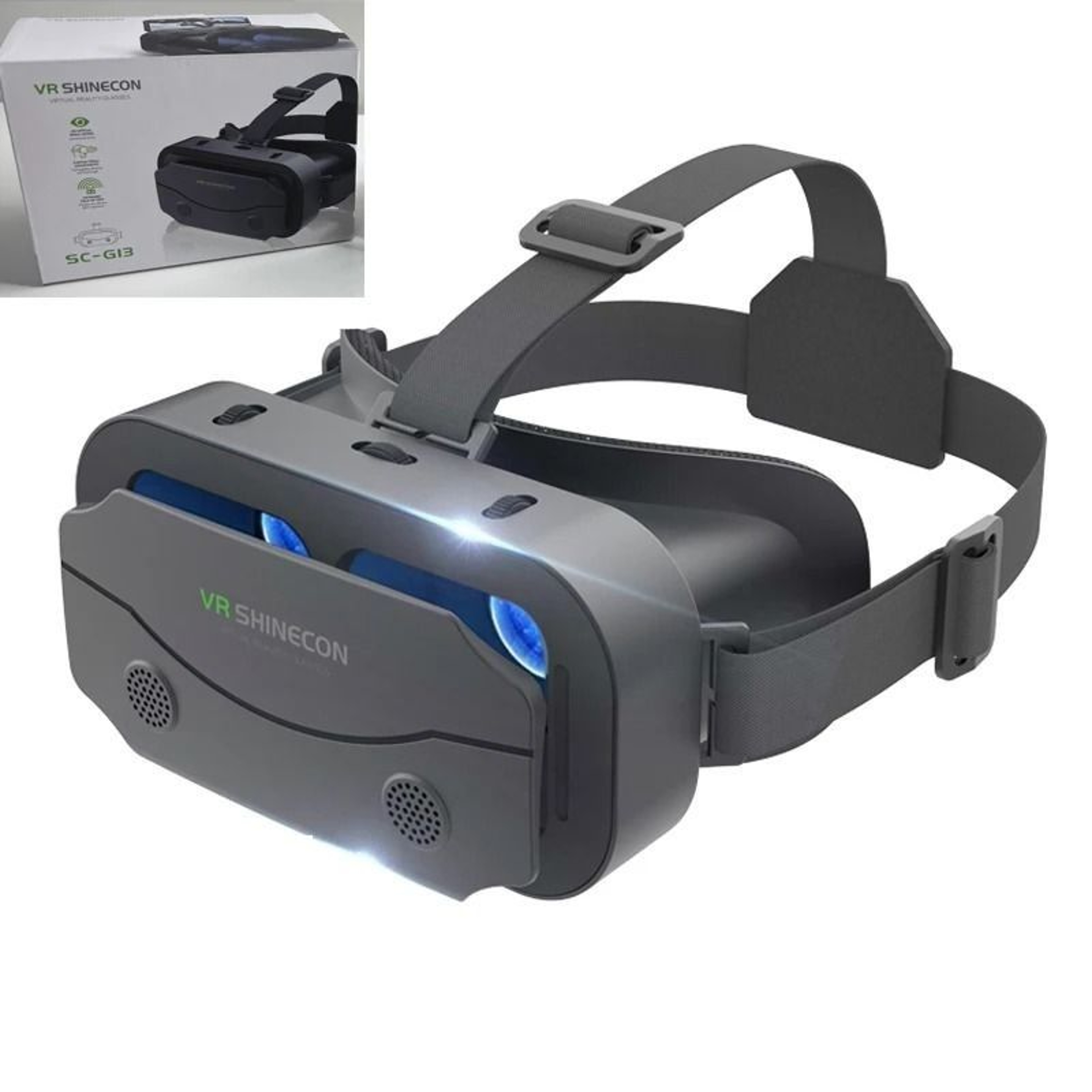 Virtual Reality Headset 3D VR Glasses For Smartphones Gaming And Movies 9