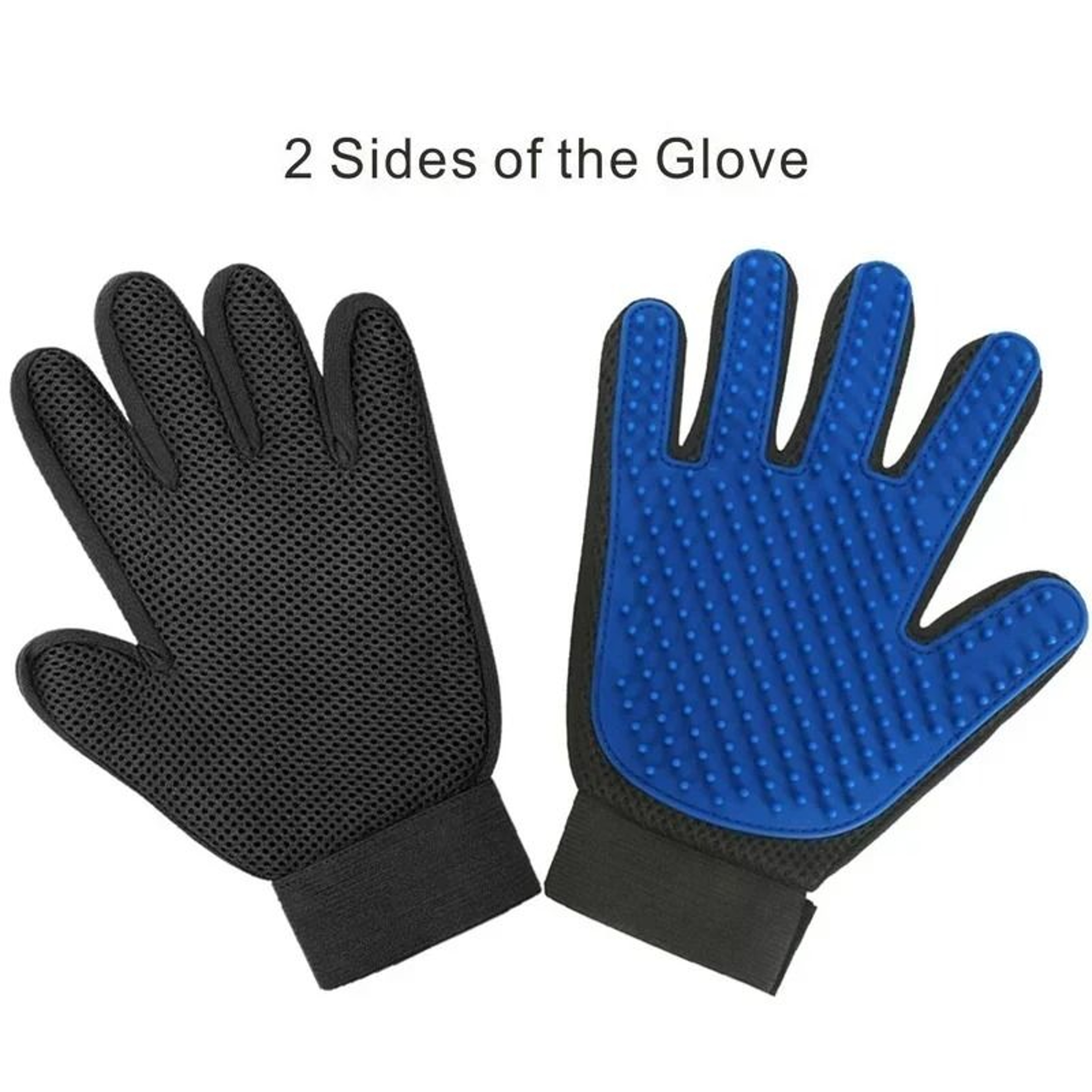 GentleTouch Deshedding  Massage Grooming Pair 5