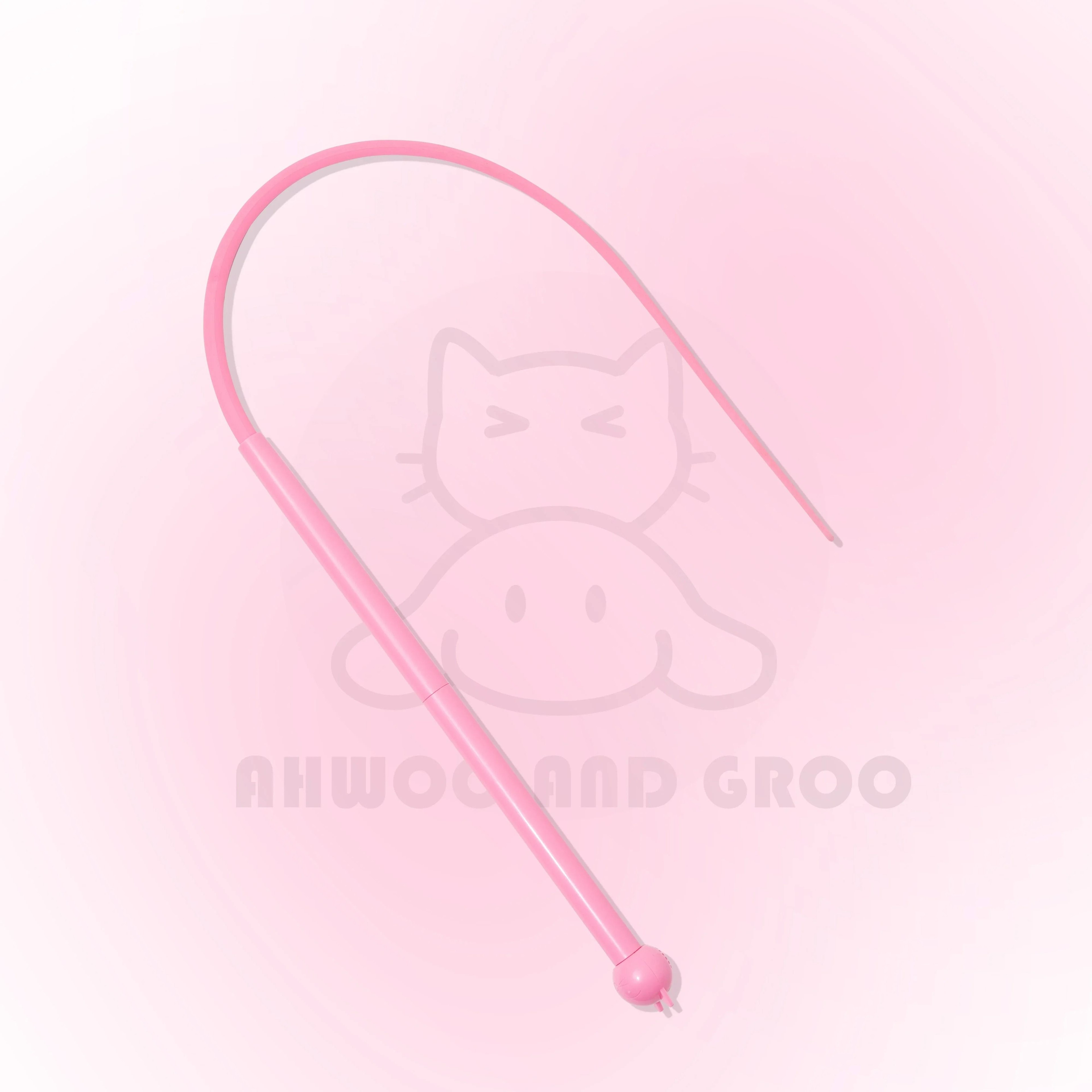 Simulated Mouse Tail Cat Teaser  Interactive Silicone Play Toy With Bell 8