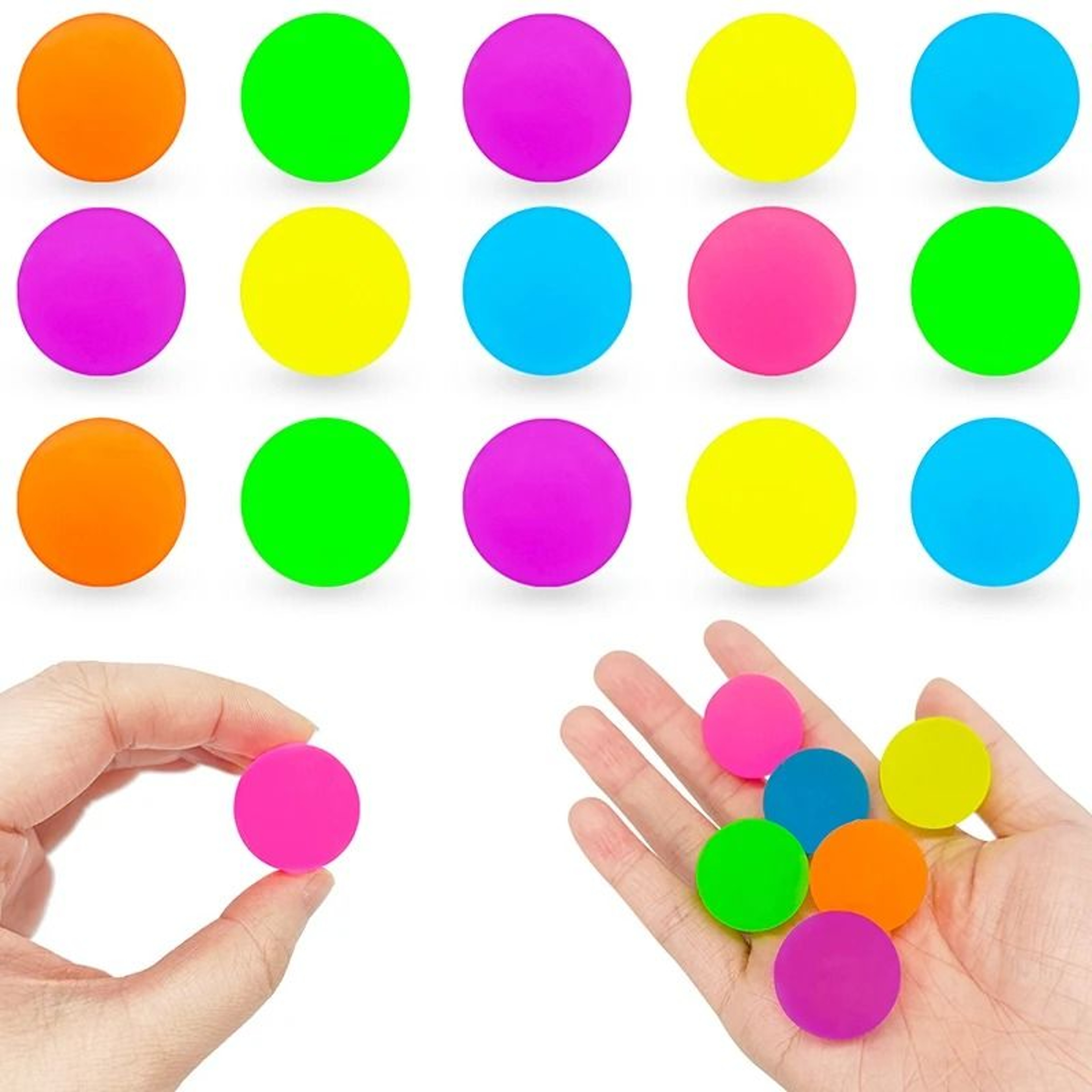 HighBounce Interactive Pet Play Balls  UltraElastic Chasing Game Set 0