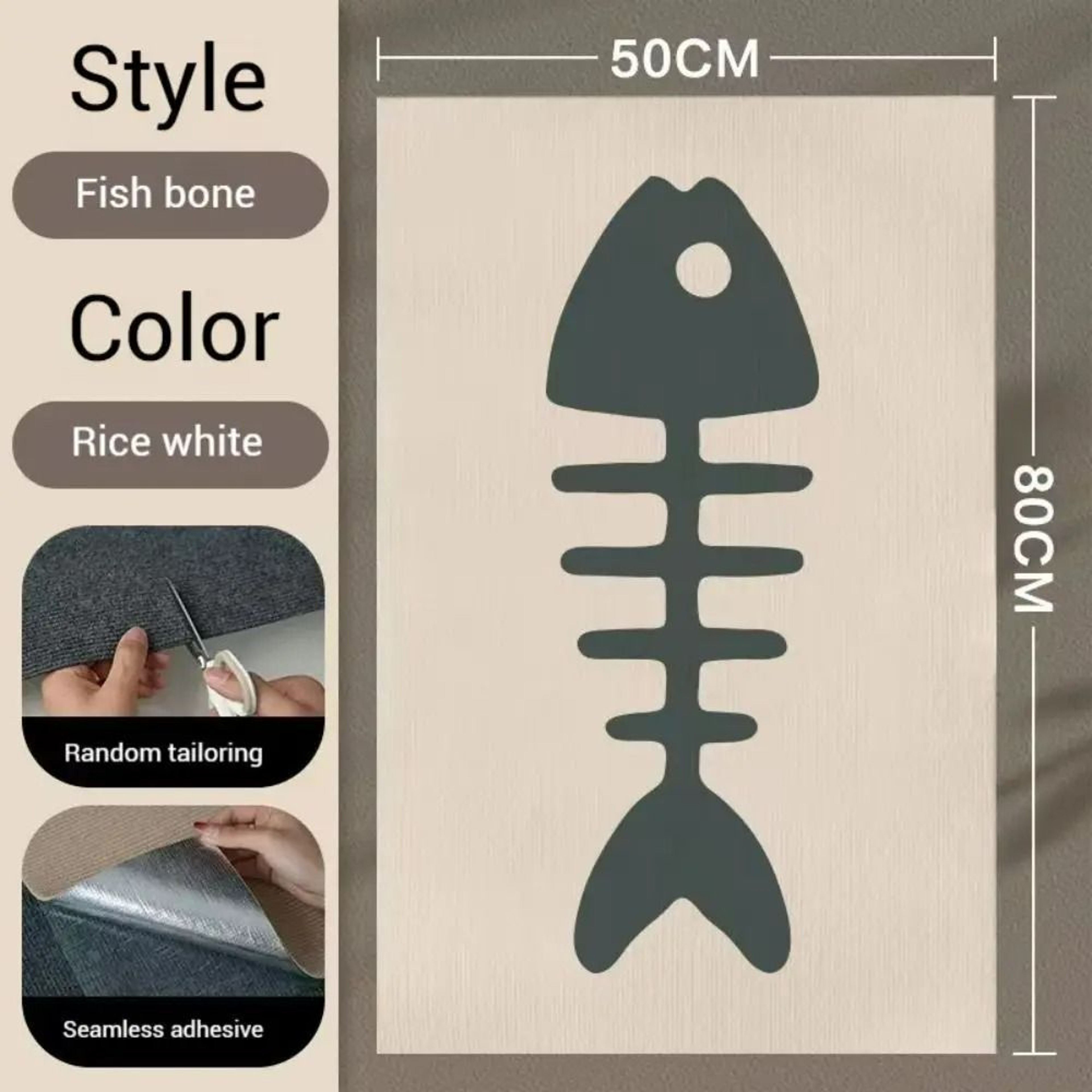 SelfAdhesive Wall  Sofa Guard  CustomFit DIY Cat Scratching Carpet 9