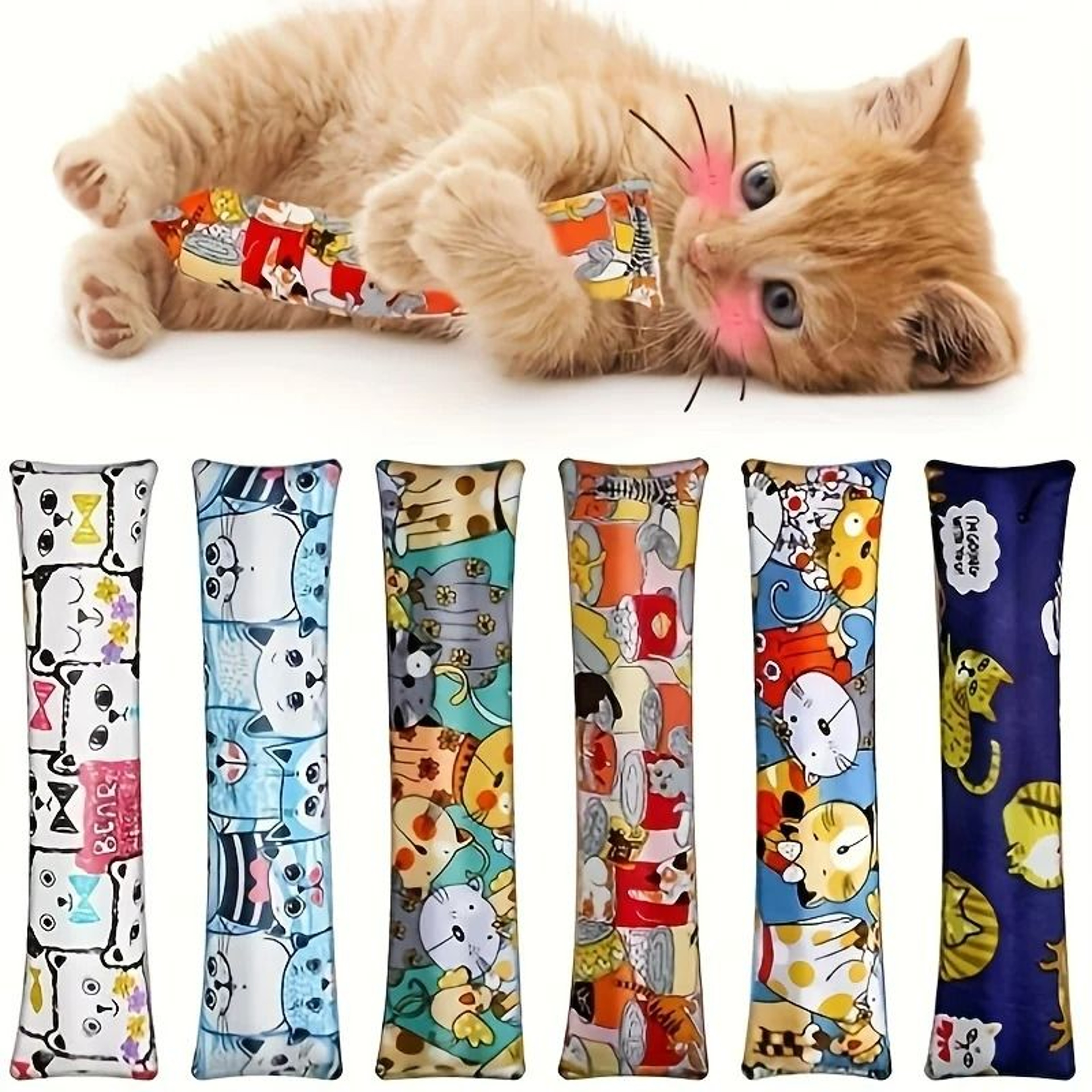 Interactive Plush Teaser Wand  Durable BiteResistant Pounce  Chase Toy 1