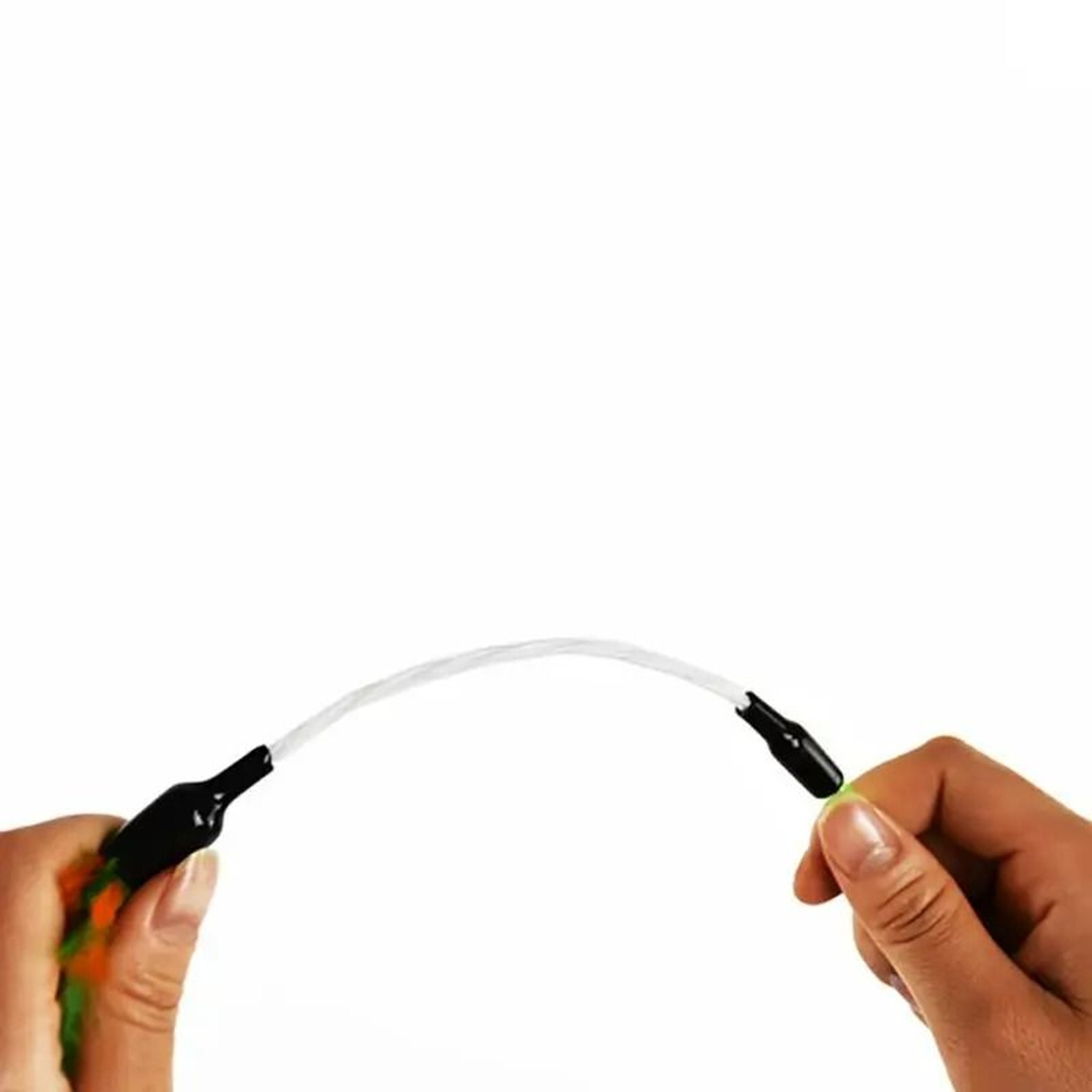 Spiral Feather Teaser Wand  Flexible Interactive Pounce  Chase Toy 5