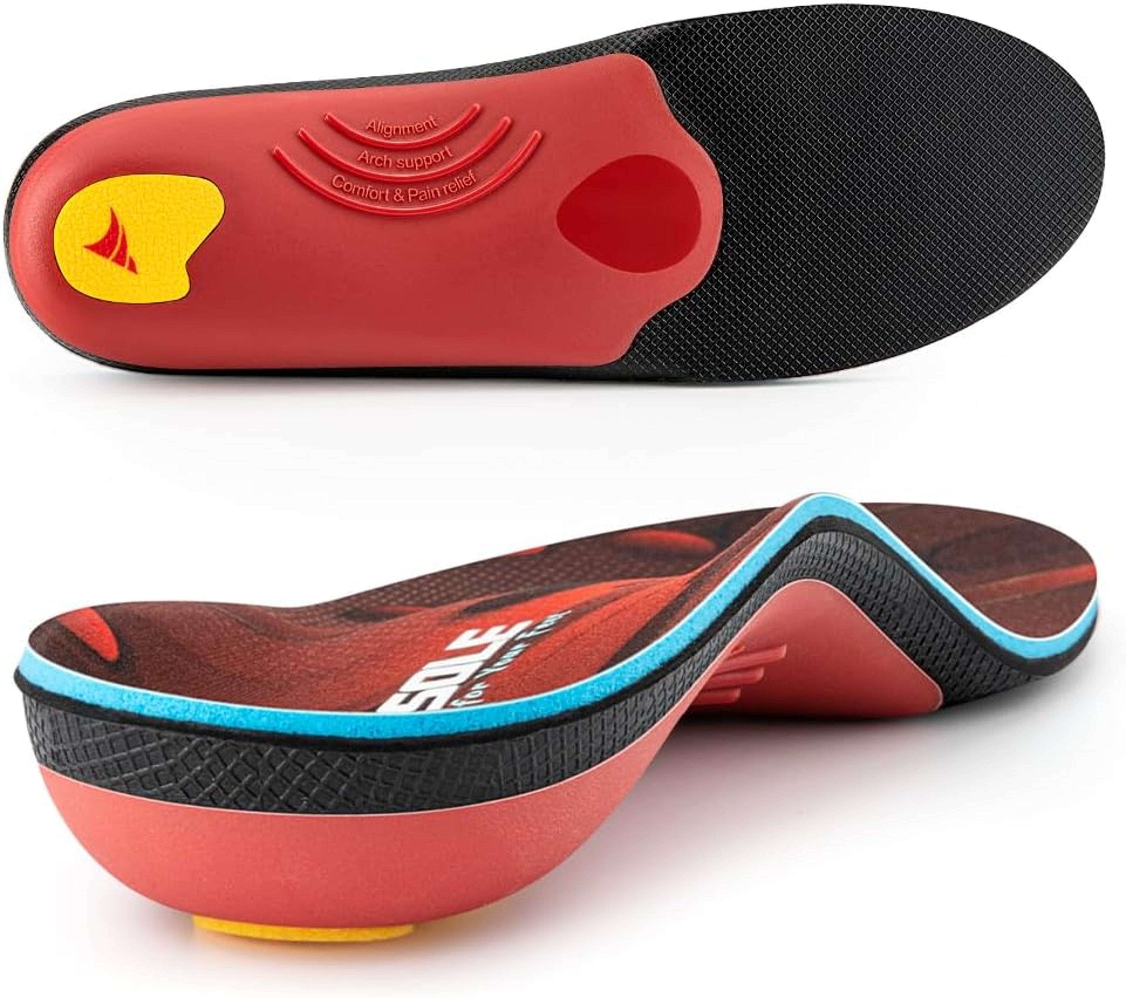 Orthopedic Sport Insoles For Plantar Fasciitis And Flat Feet Support 12