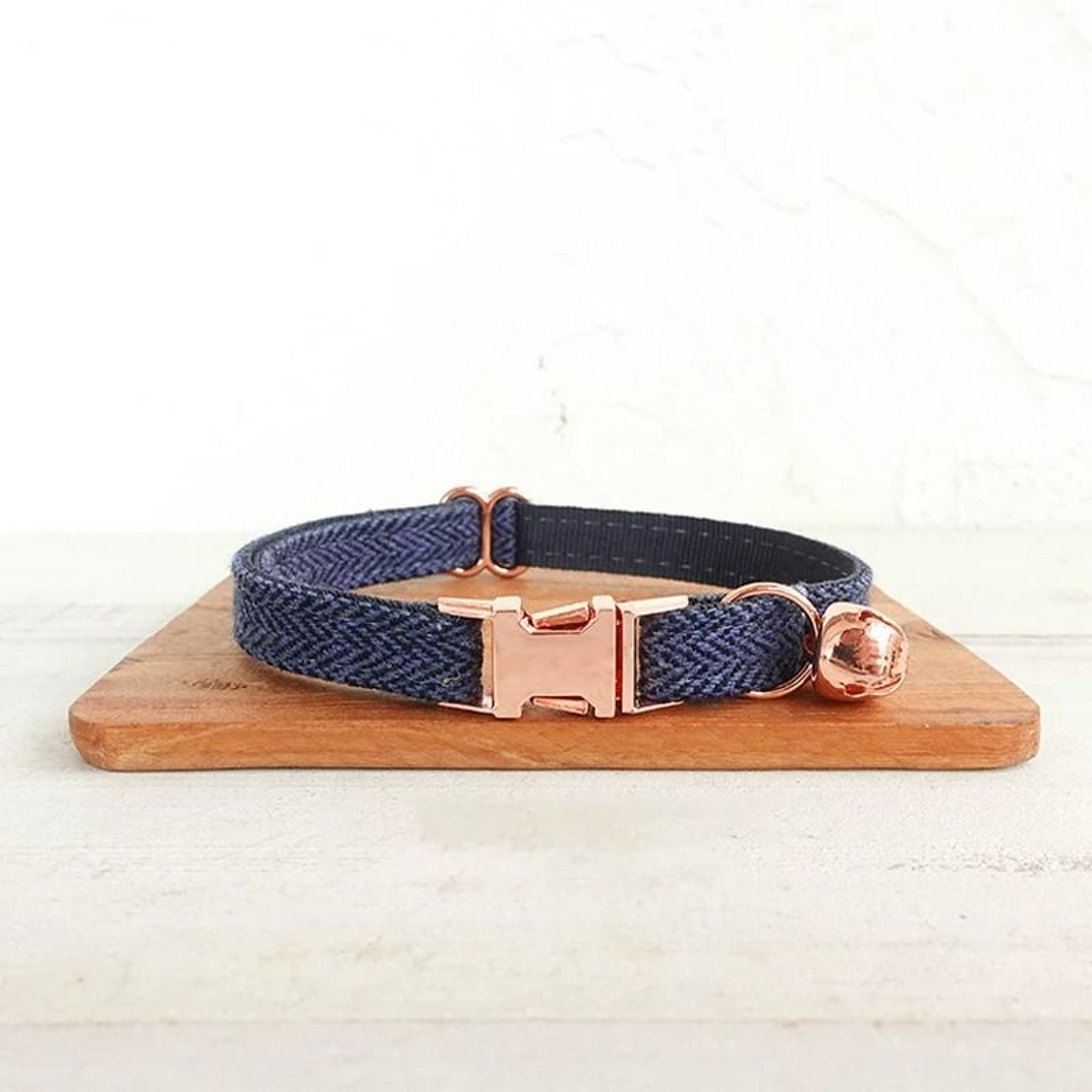Personalized Bowtie Cat Collar  Custom Engraved Nameplate Safety Necklace With Bell For Kittens  Sm 22