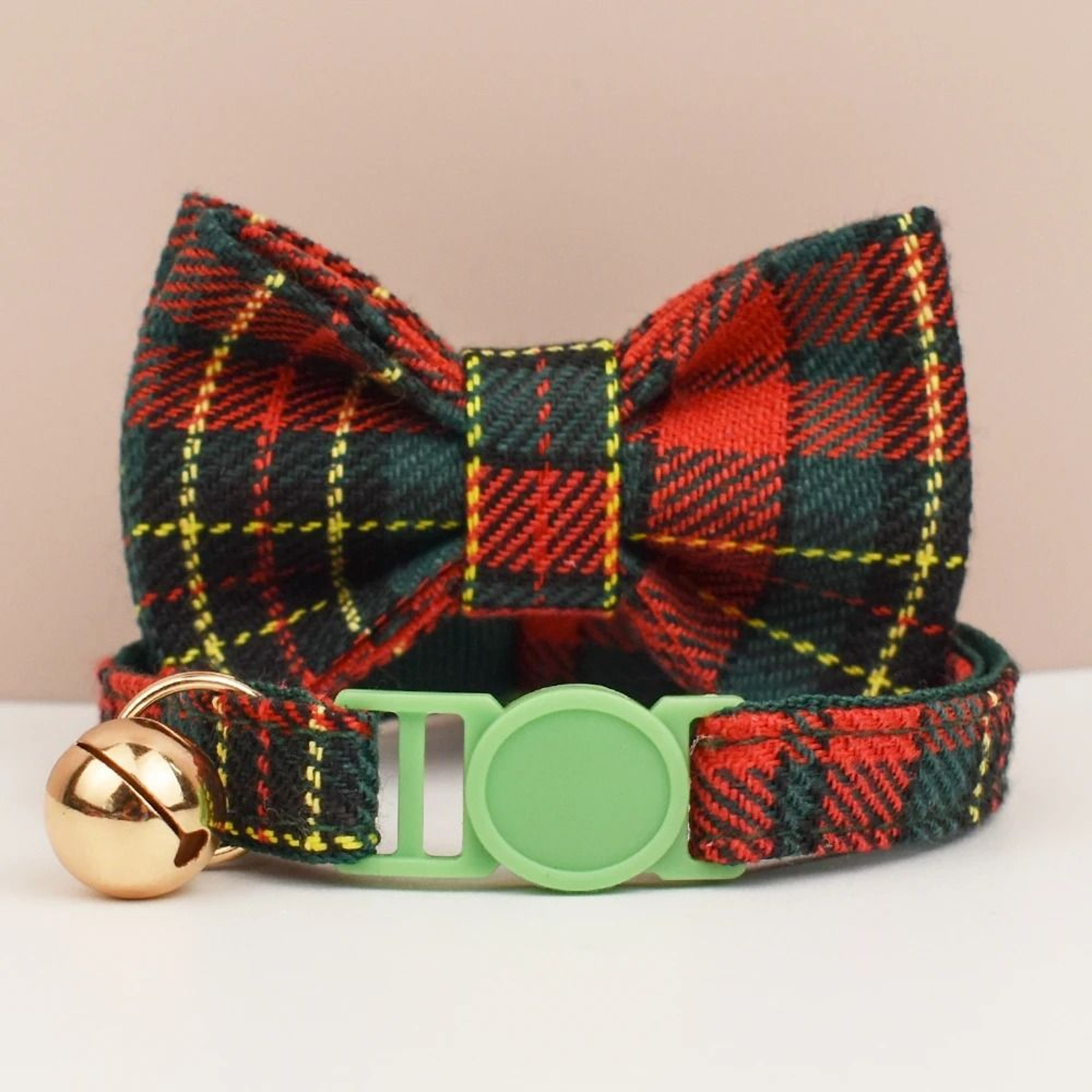 Adjustable Breakaway Bowknot Cat Collar With Safety Choke Prevention 9