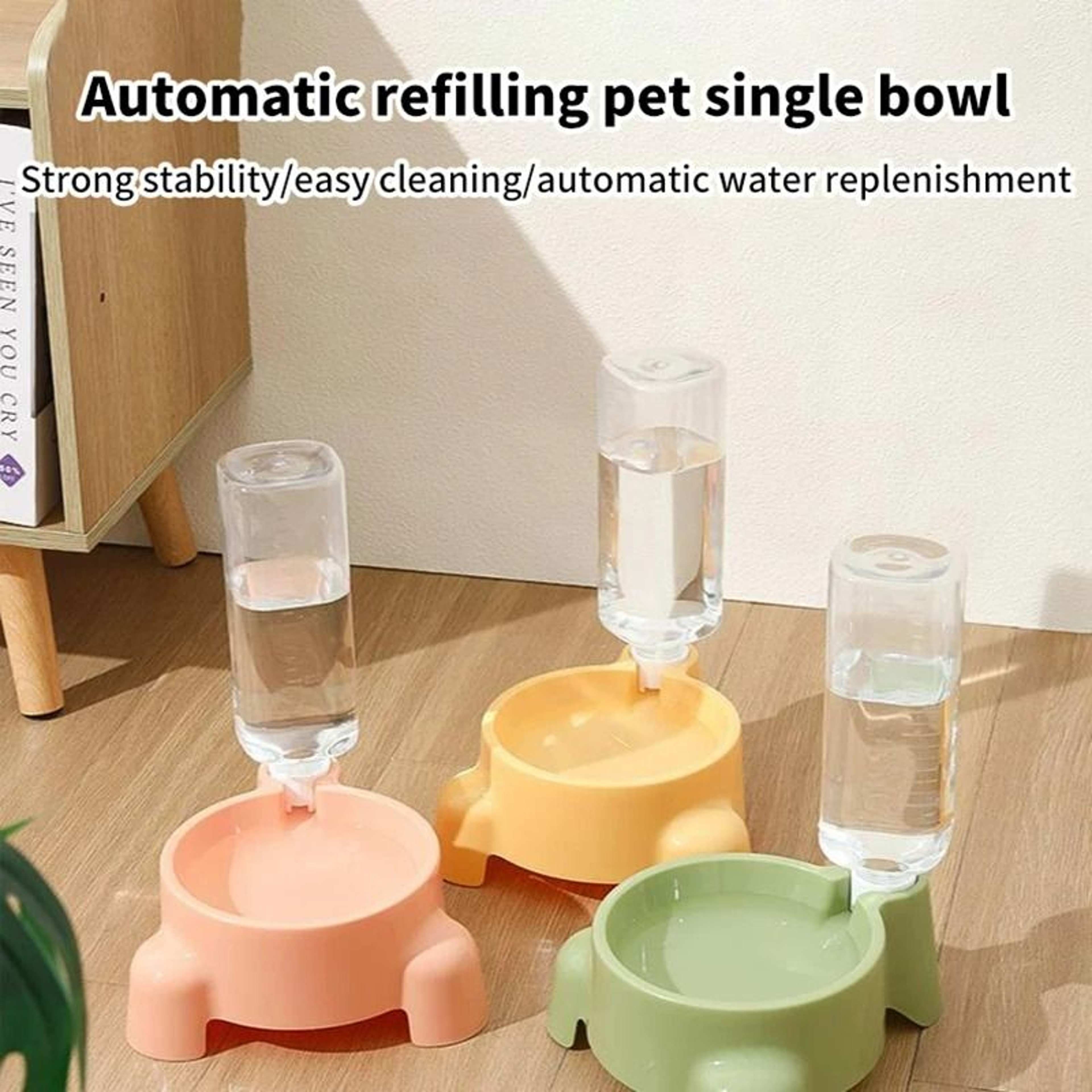 Automatic GravityFed Single Basin Pet Water Dispenser 0