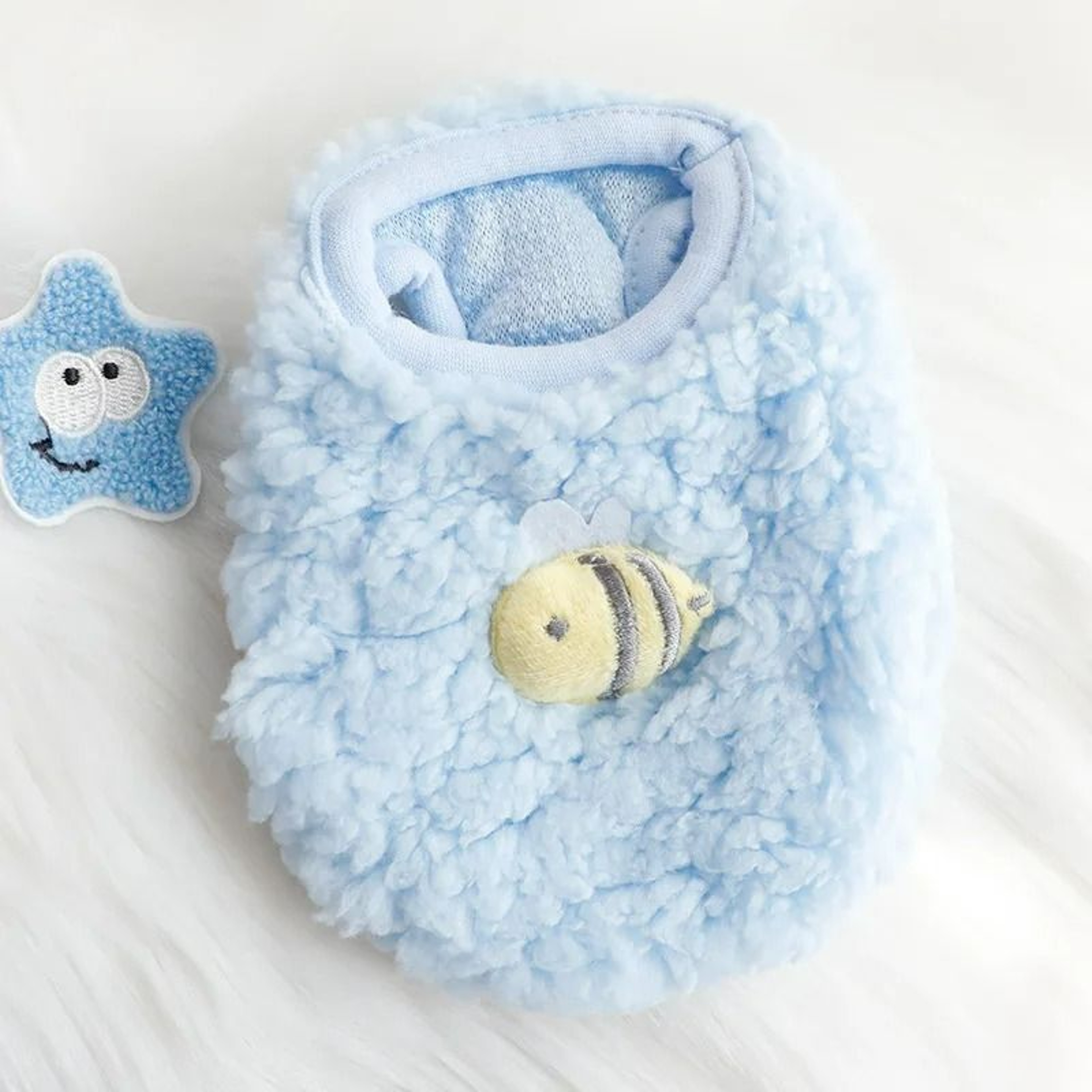 Cozy Velvet Newborn Kitten  Small Animal Pullover Sweater 8