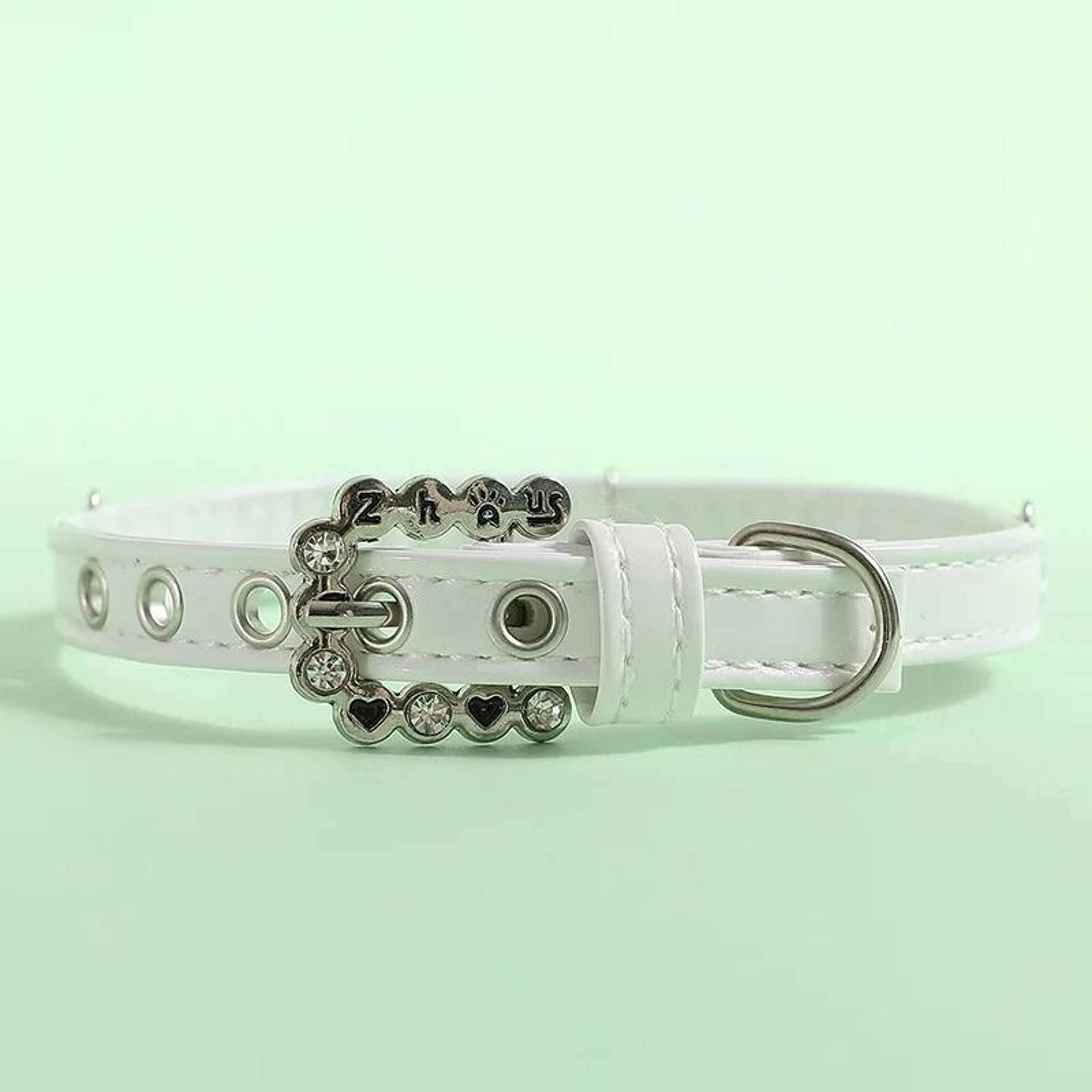 Luxury Pearl  Rhinestone Pet Collar Necklace 6