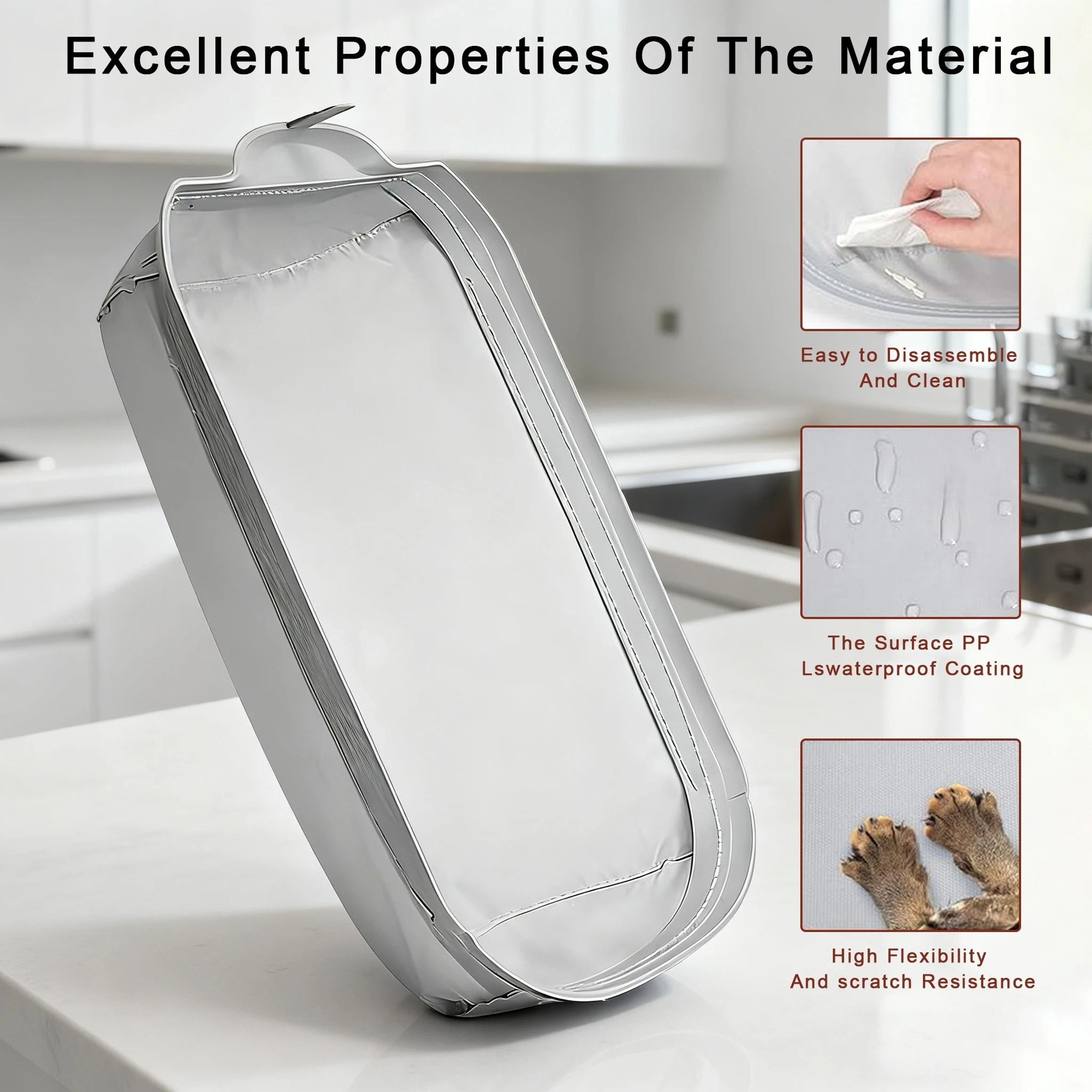 Premium Soft Replacement Fabric Liner For Smart Cat Litter Boxes 4