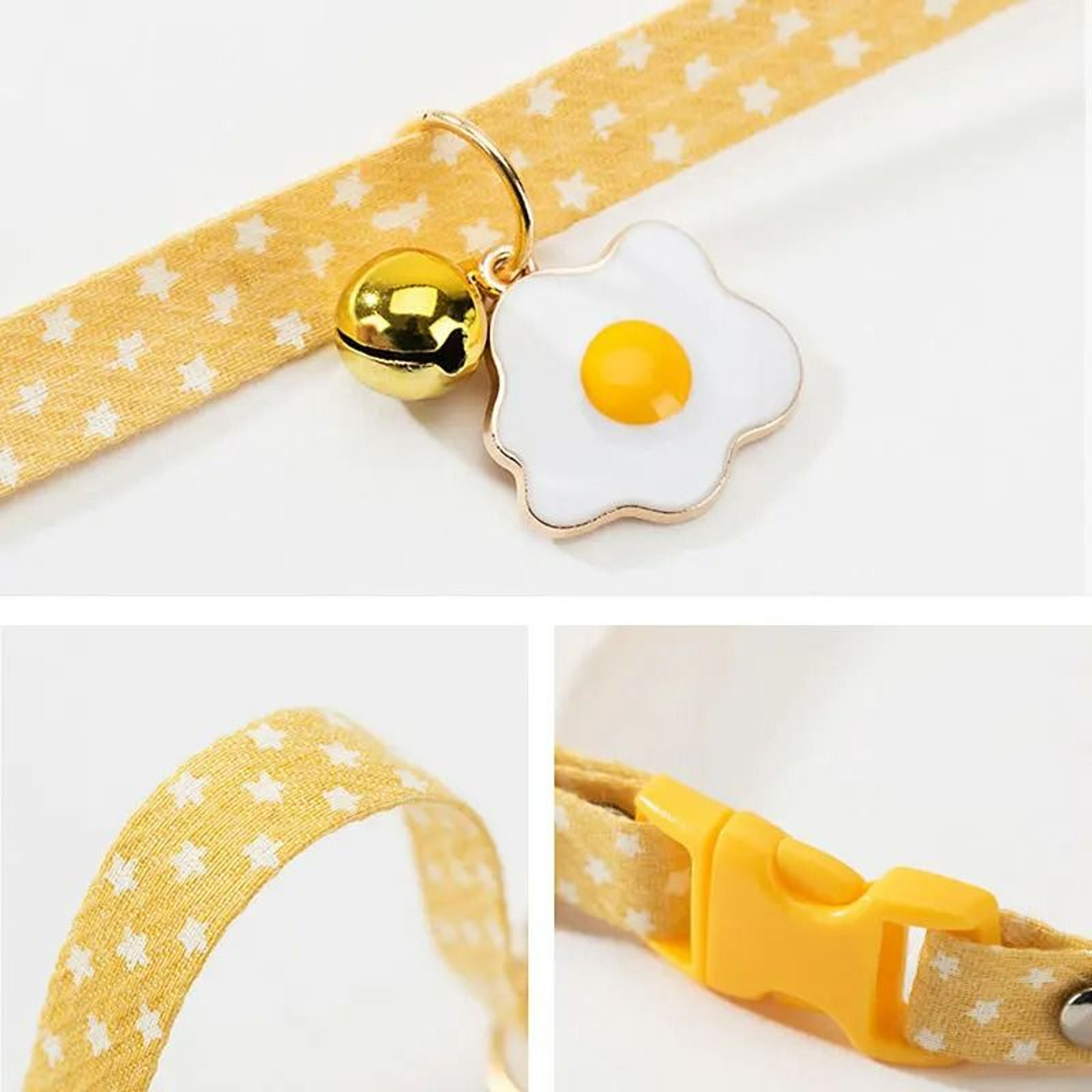 Adjustable Breakaway Kitten Collar With Bell 2