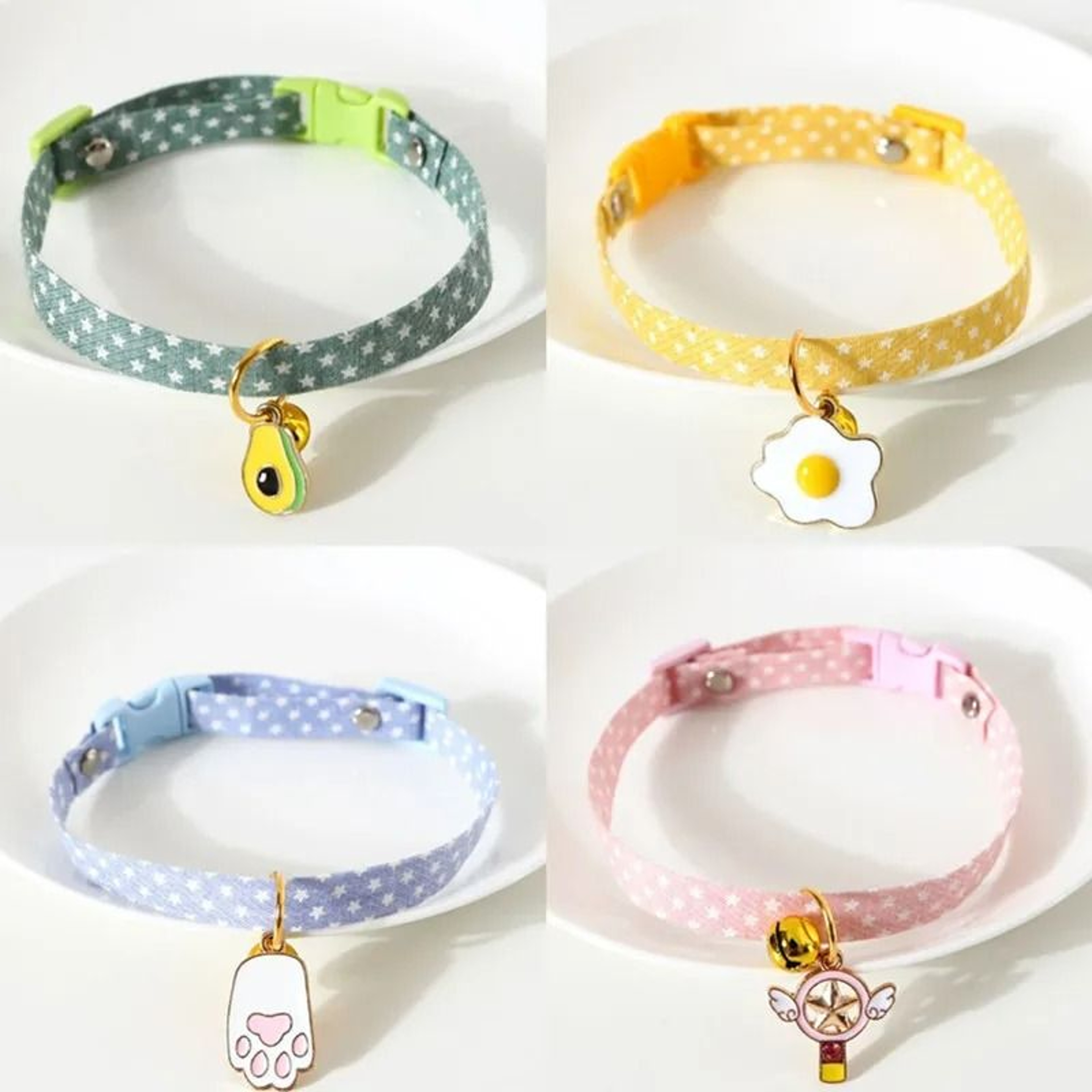 Adjustable Breakaway Kitten Collar With Bell 3