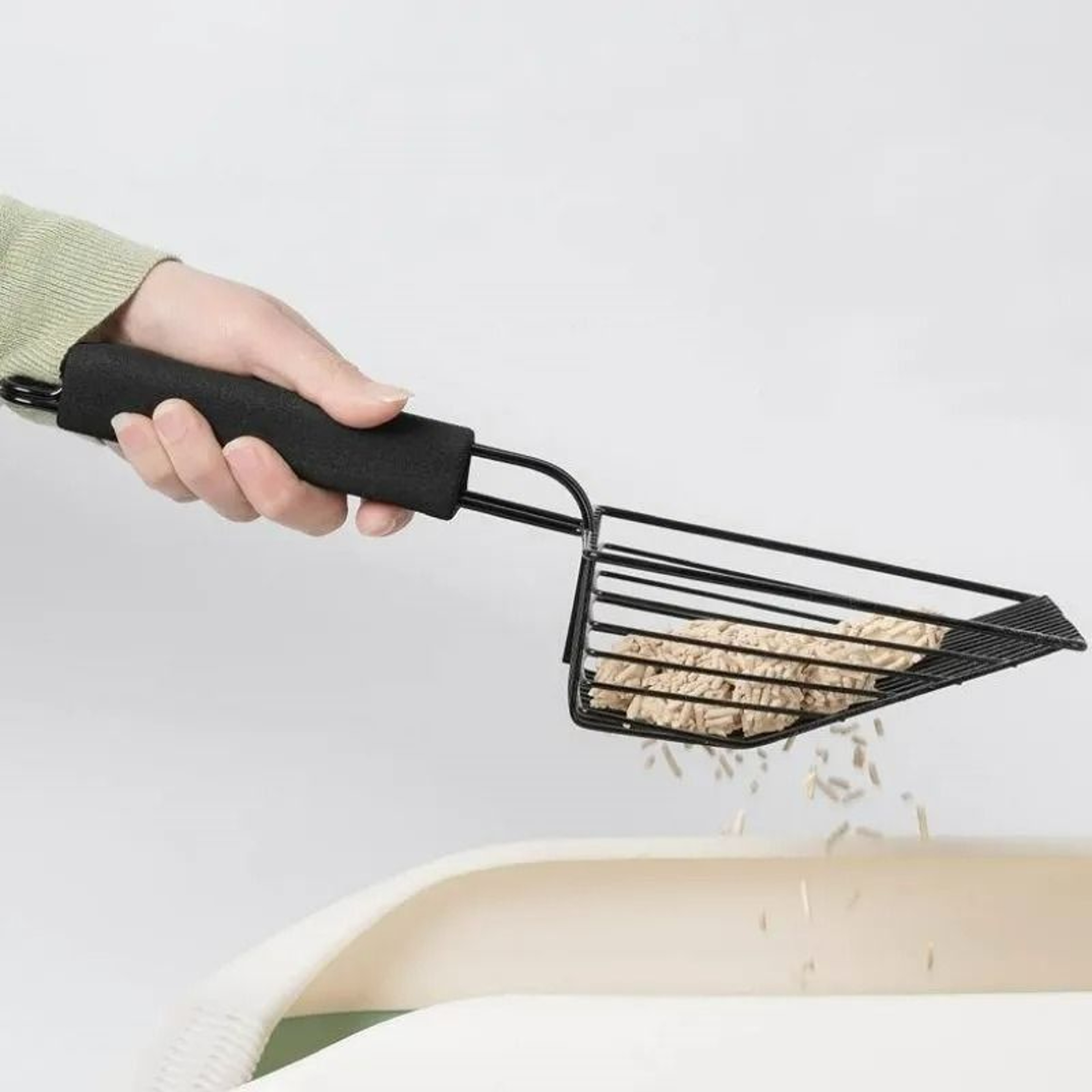 HeavyDuty Stainless Steel Cat Litter Scoop 1