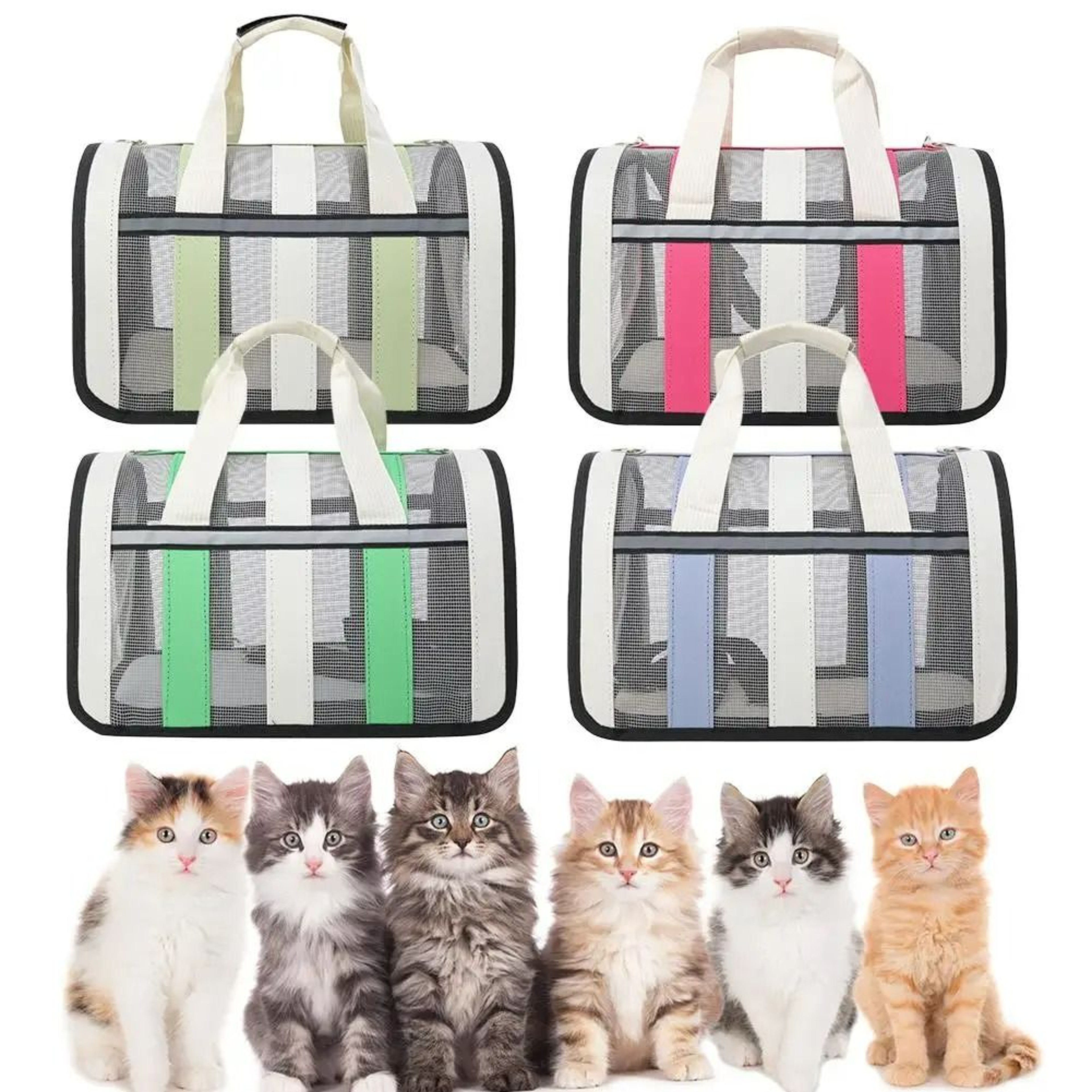 Portable Breathable Summer Pet Carrier Bag 3