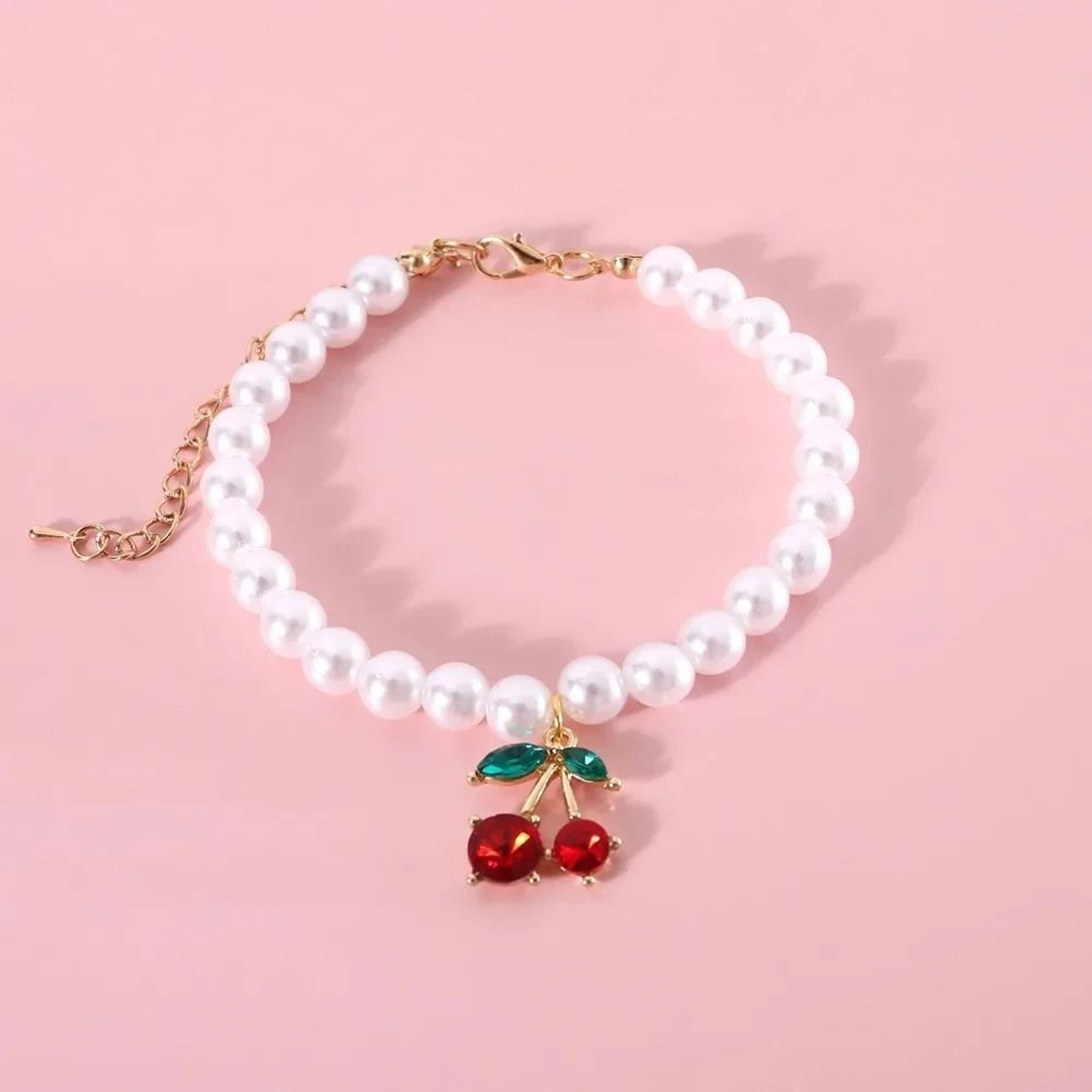 Princess Style Pearl Pendant Jewelry Necklace For Cats And Small Dogs 8