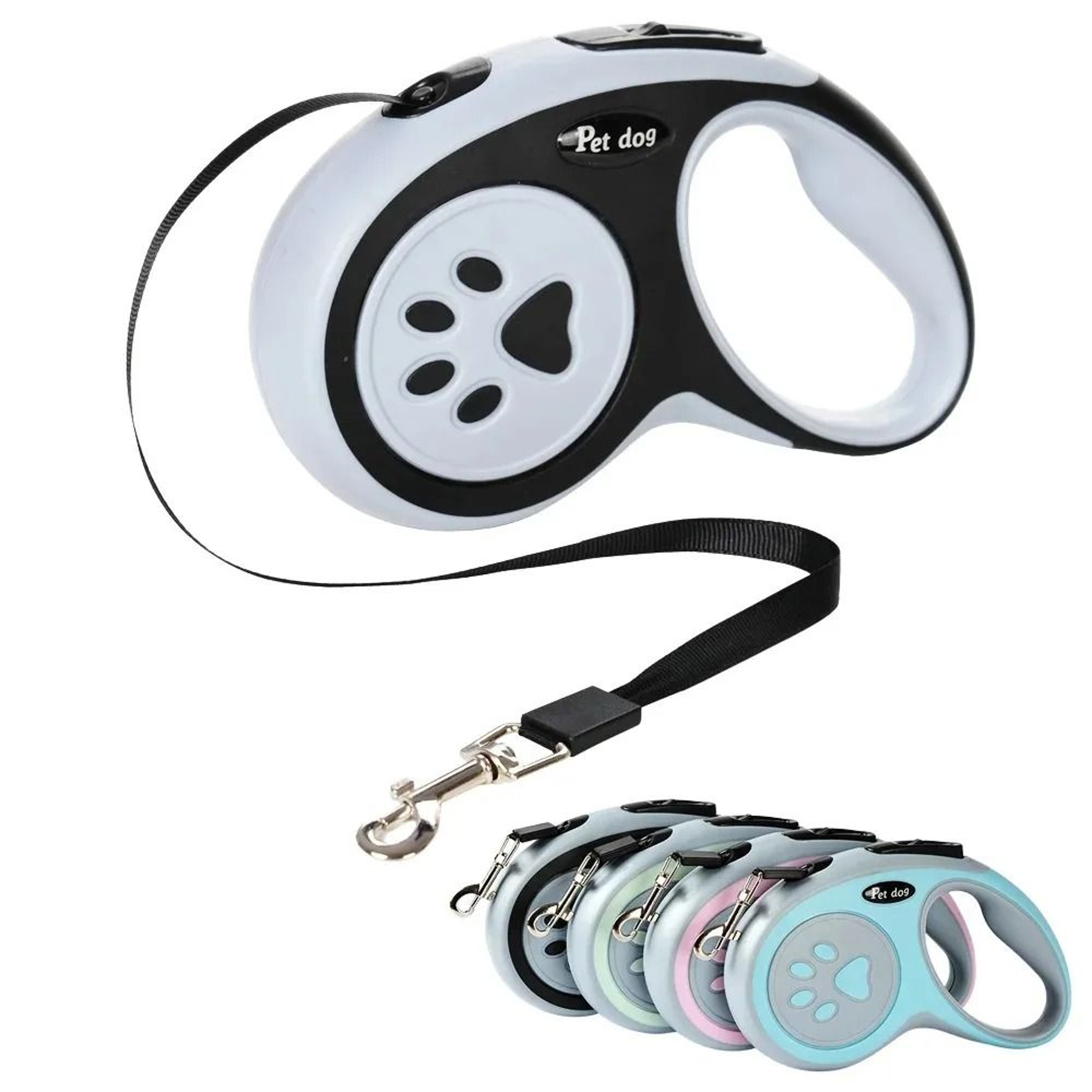 Automatic Telescopic Retractable Pet Leash With Matching Chest Harness 3