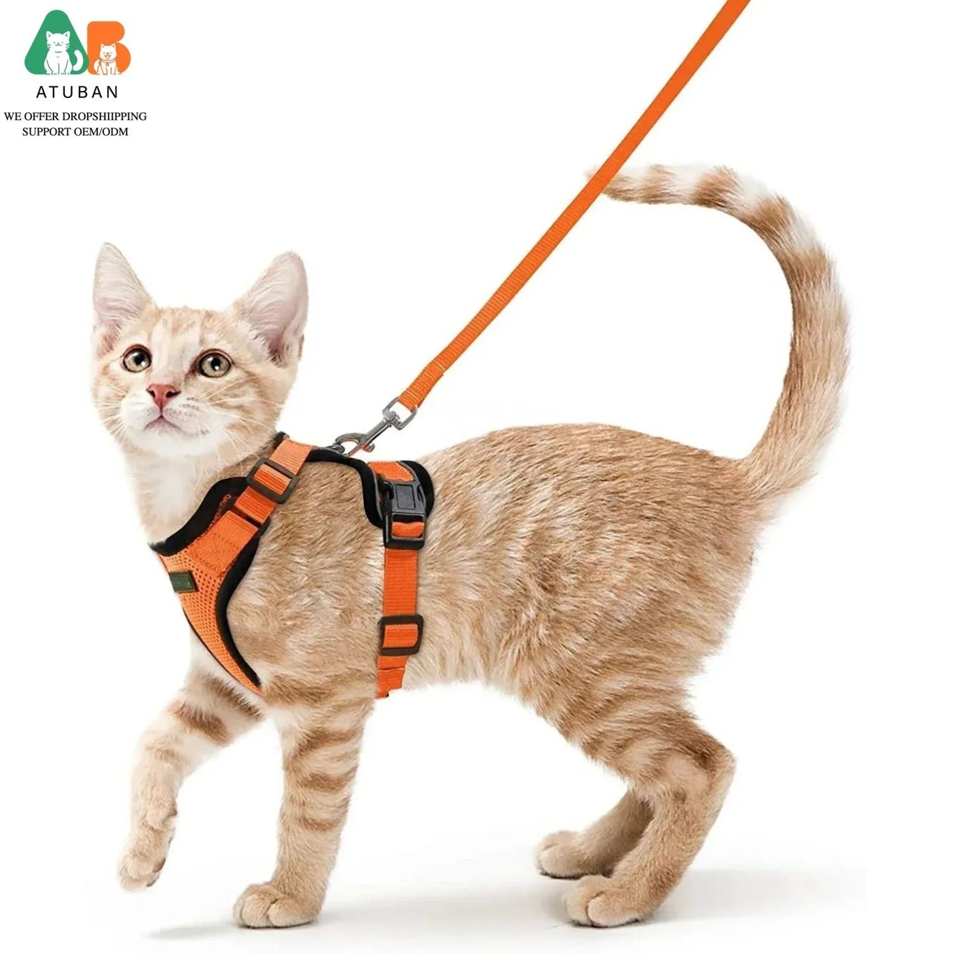 Escape Proof Soft Adjustable Vest Harness 0
